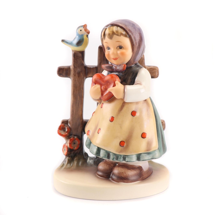 Goebel Porcelain Hummel Figurine "Sweet Greetings"