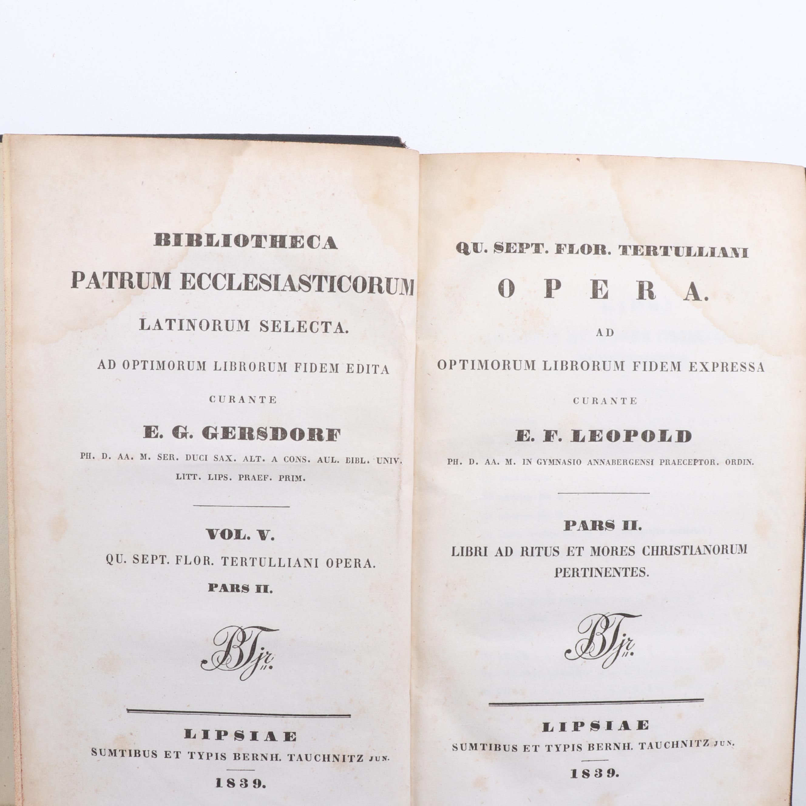 1619 Caspar Dornau Anthology in Latin and German with Other Antique Books