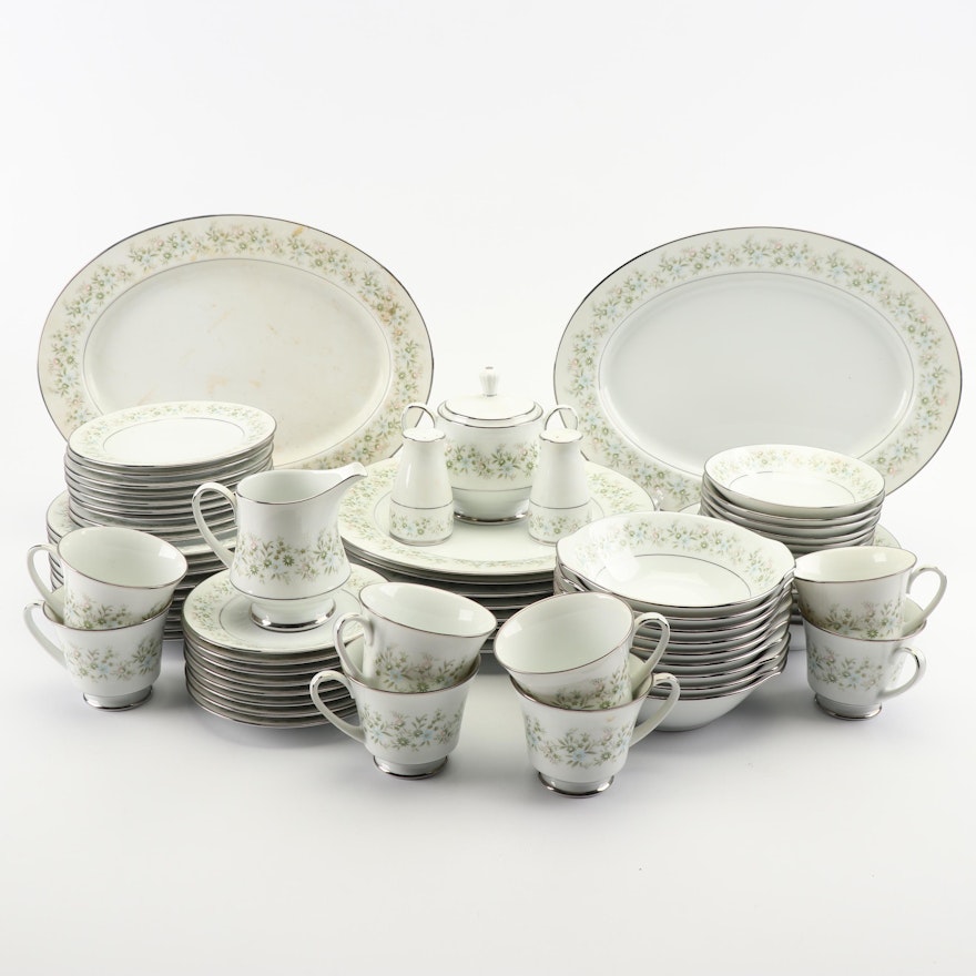 Vintage Noritake "Savannah" Porcelain Dinnerware
