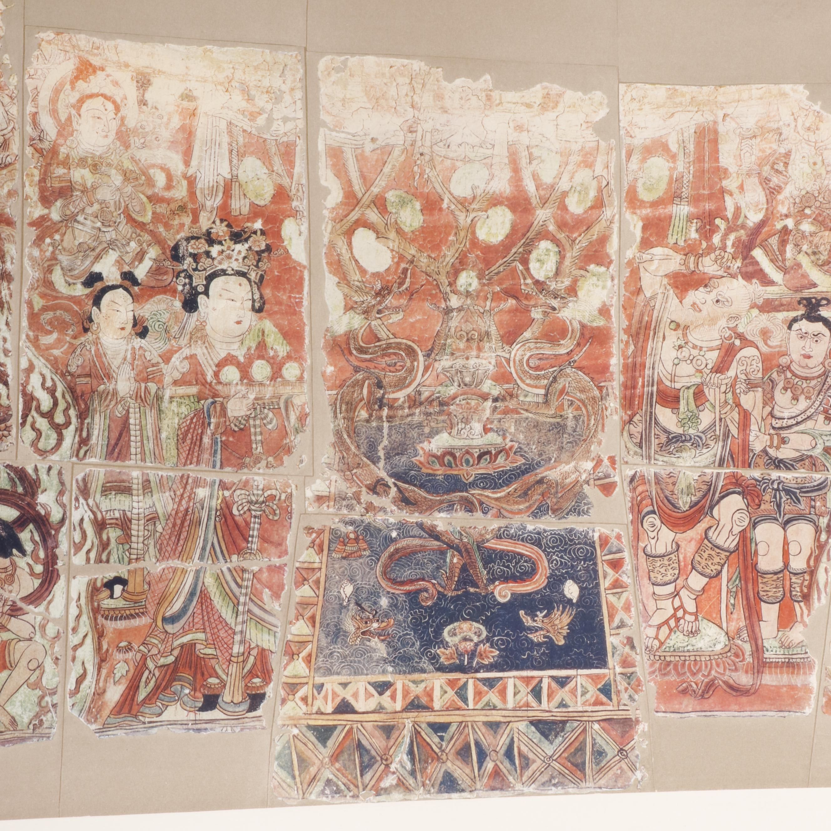 "Chotscho" Gaochang China Archaeological Folio Book in German, 1913