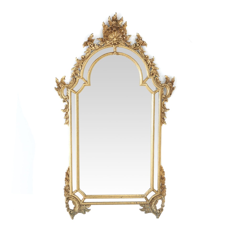 Italian Giltwood Mirror by La Barge, 20th Century