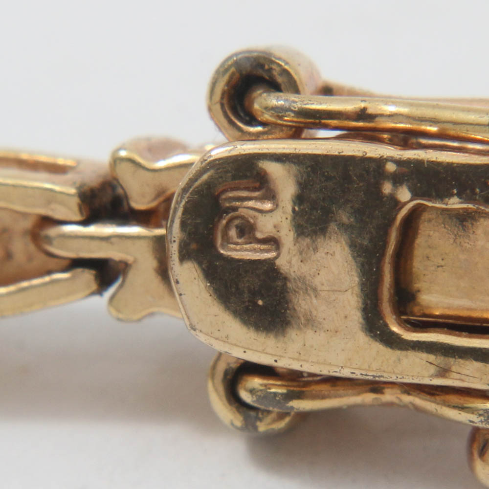 Gold-Tone Costume Jewelry Bracelet