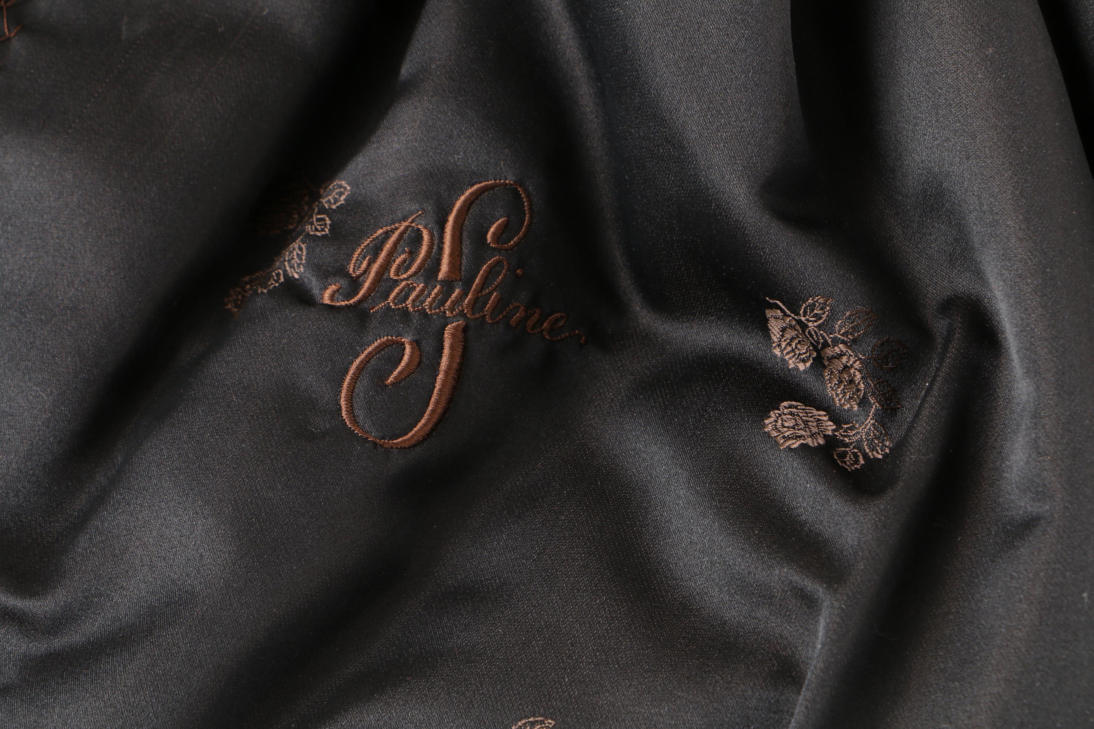 Women's Brehm Furs Mink Fur Open Front Jacket with Shawl Collar, Vintage