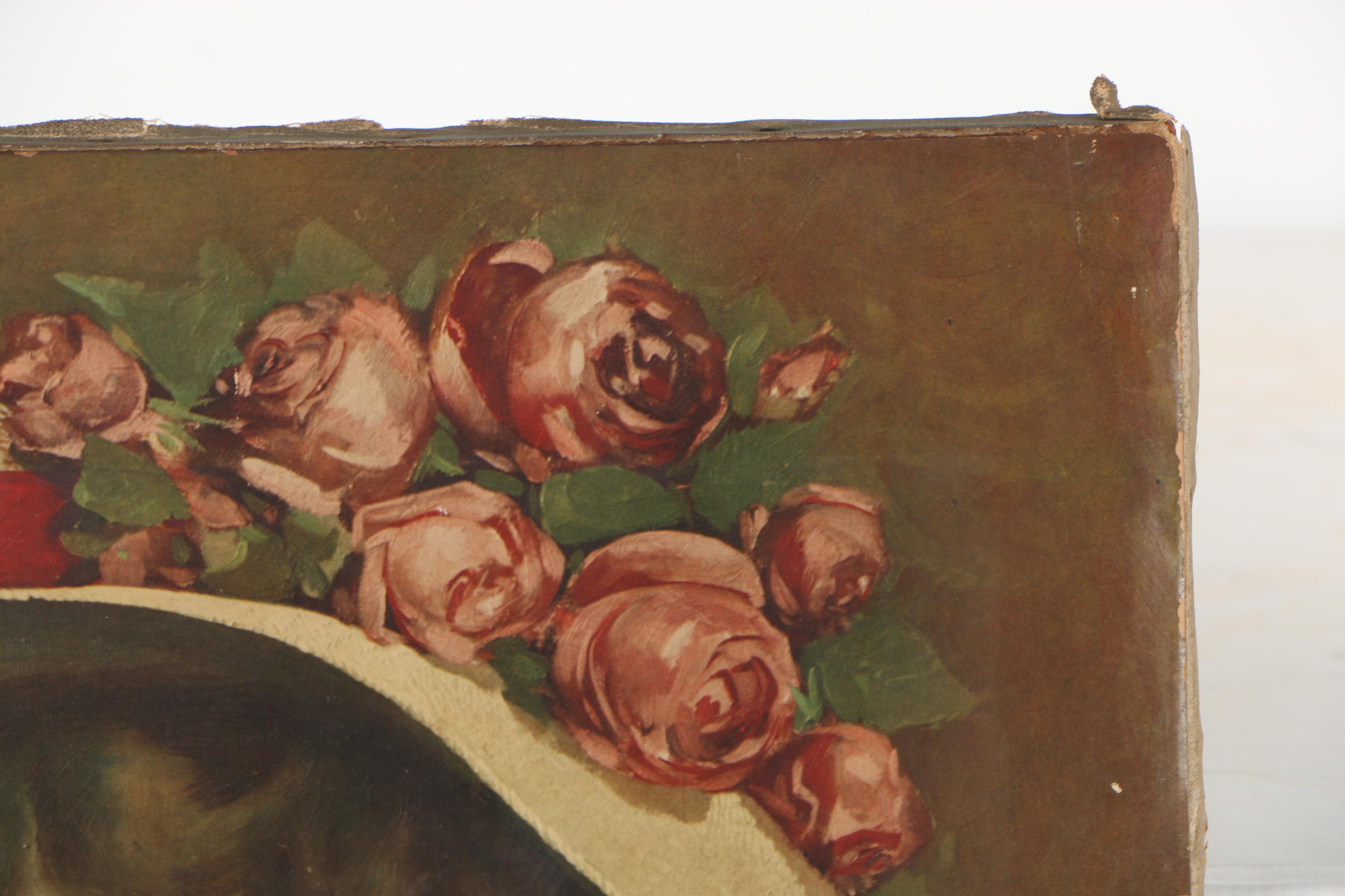 Chromolithograph after Carle J. Blenner Portrait of a Young Lady