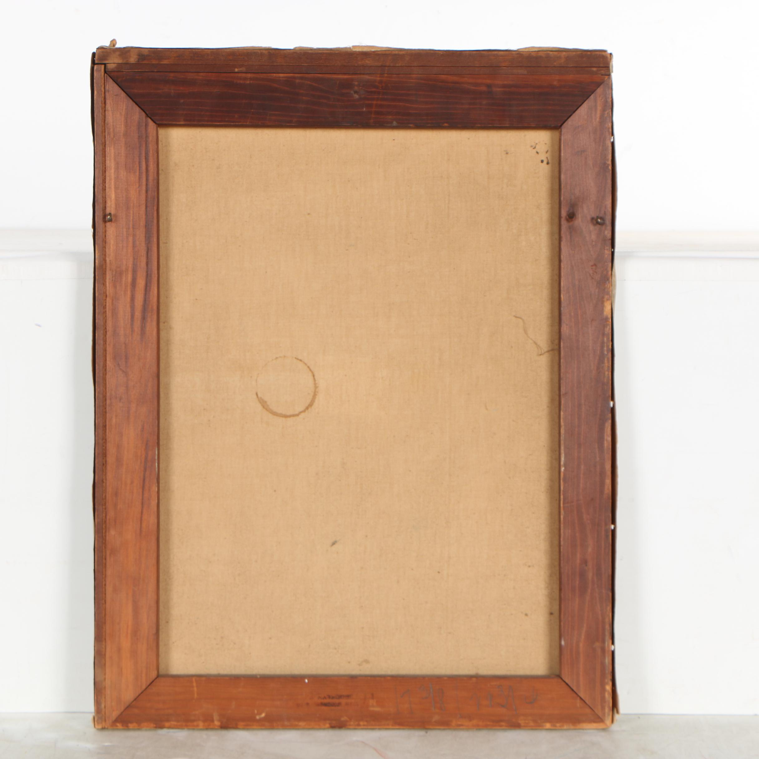 Chromolithograph after Carle J. Blenner Portrait of a Young Lady