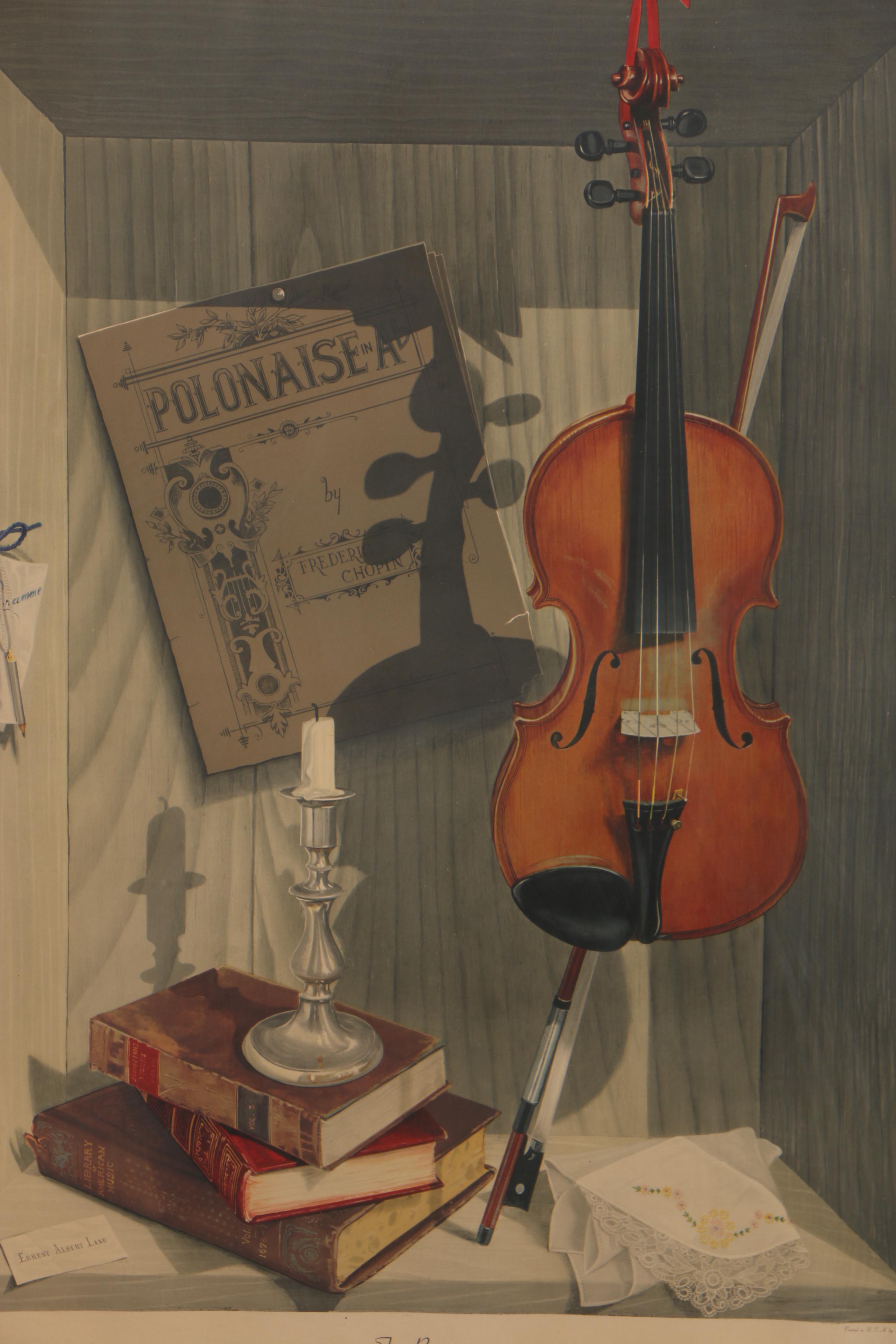 Photogravure after Ernest Albert Land "Two Bows"