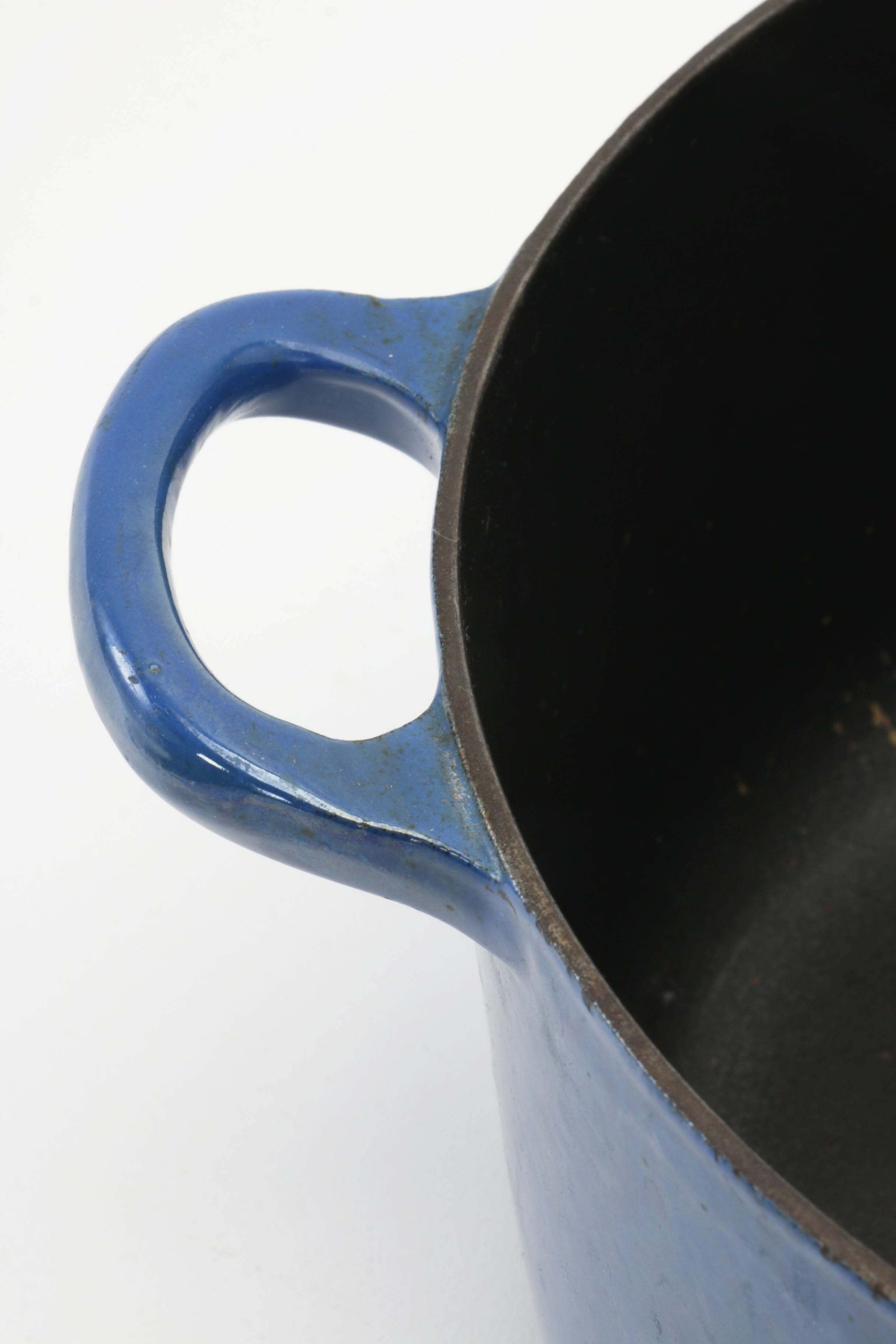 Le Creuset Blue Enameled Cast Iron Cookware
