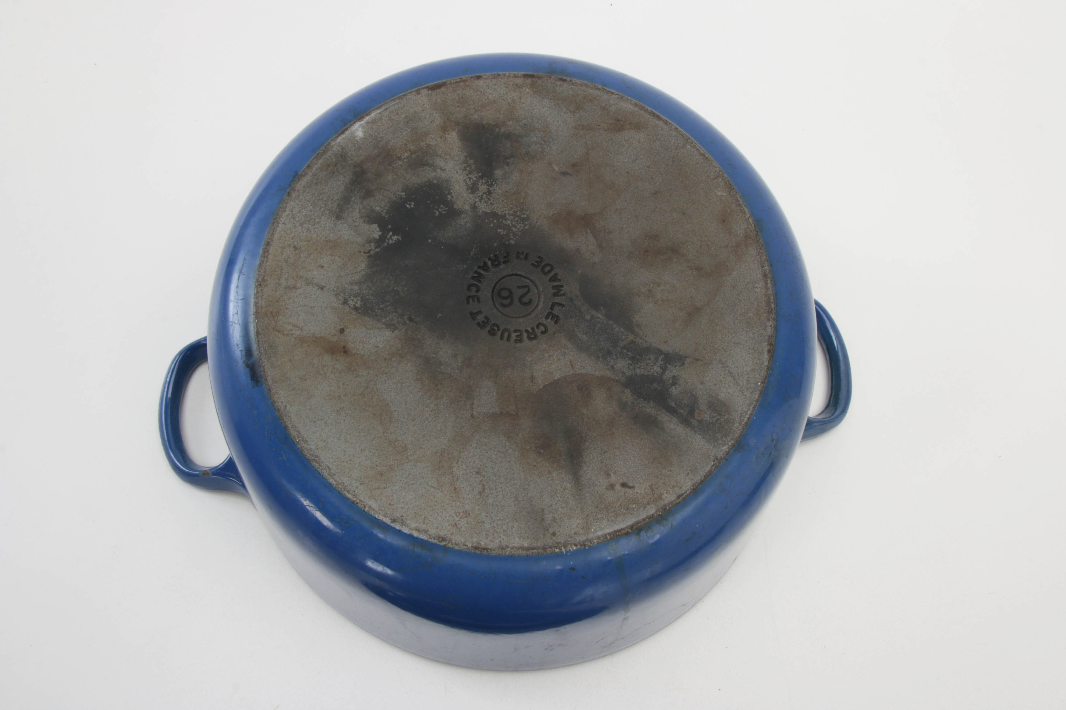 Le Creuset Blue Enameled Cast Iron Cookware