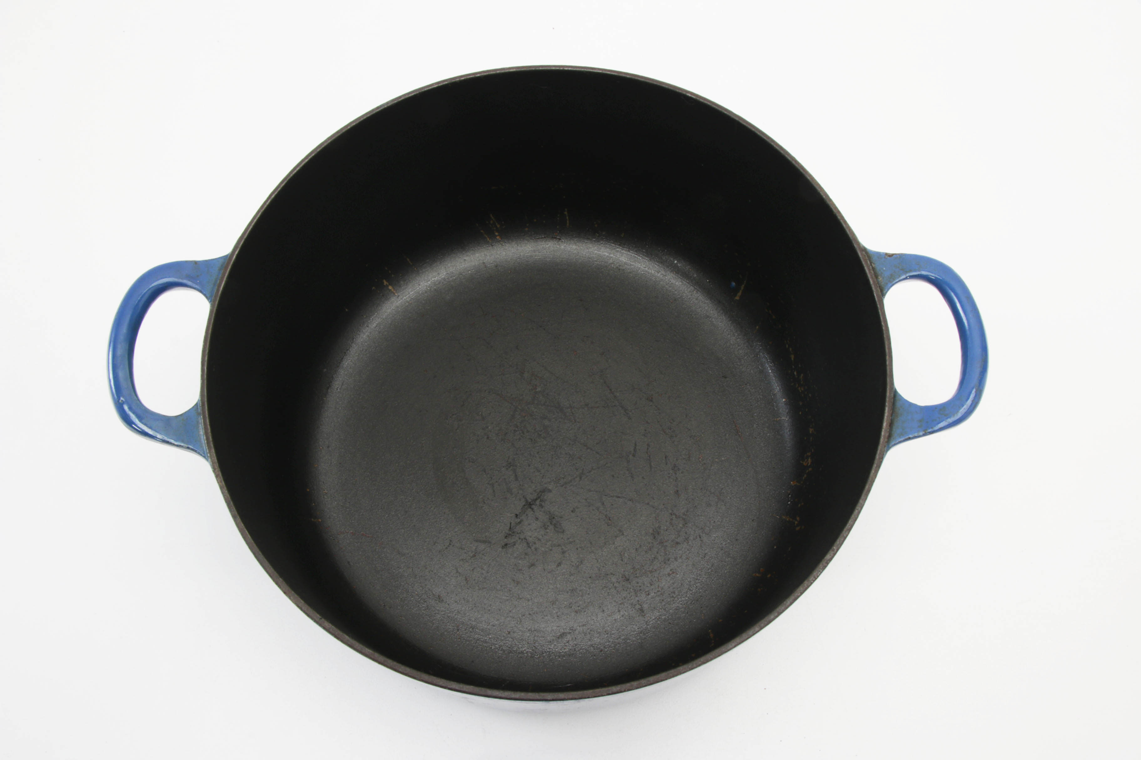 Le Creuset Blue Enameled Cast Iron Cookware