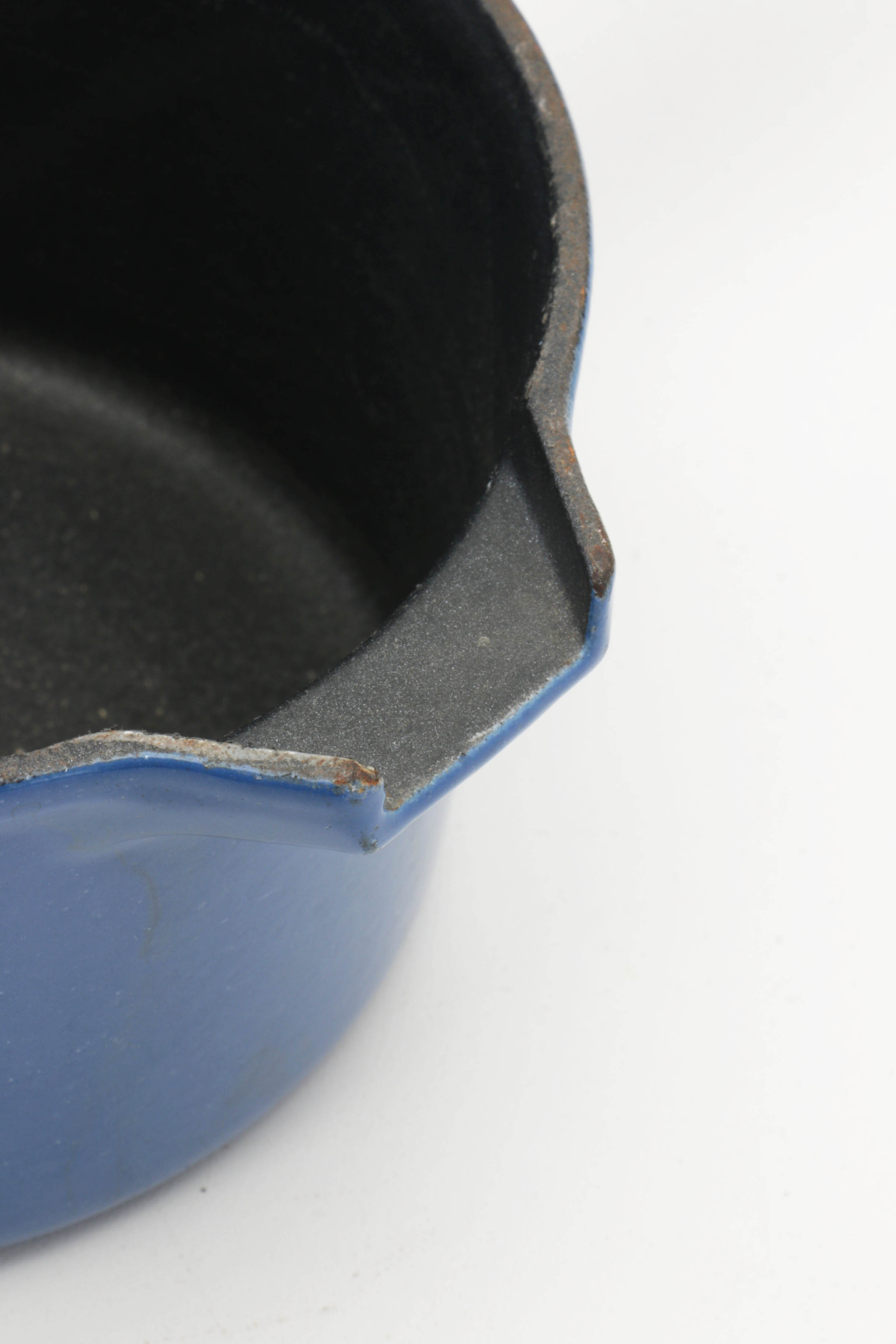 Le Creuset Blue Enameled Cast Iron Cookware