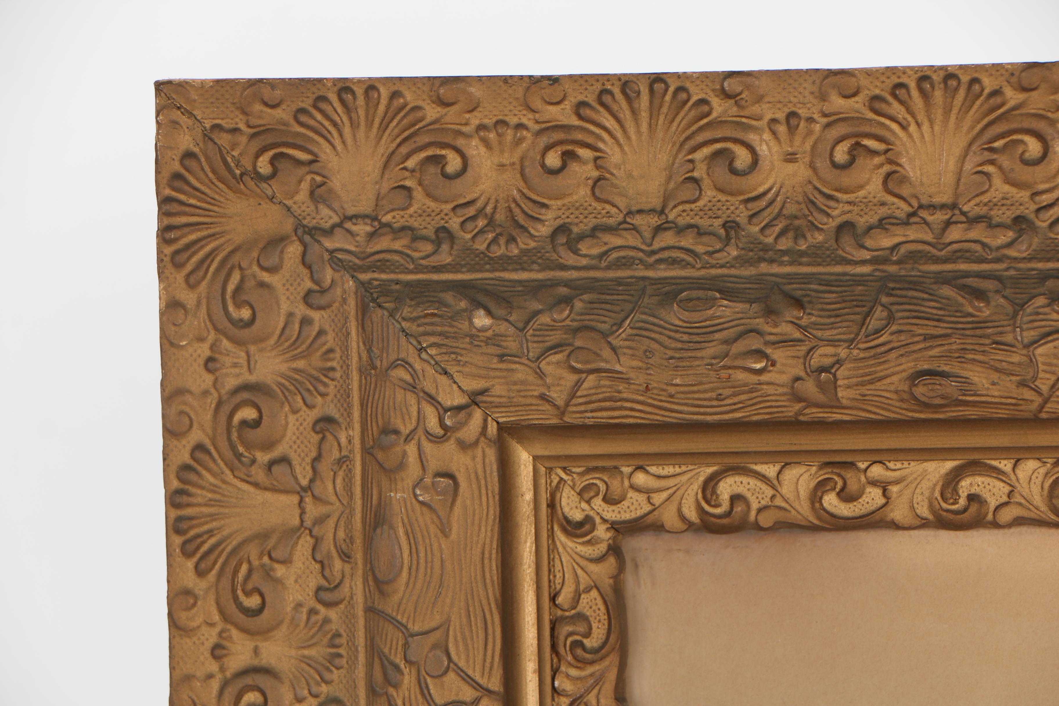 Antique Crayon Enlargement Portrait