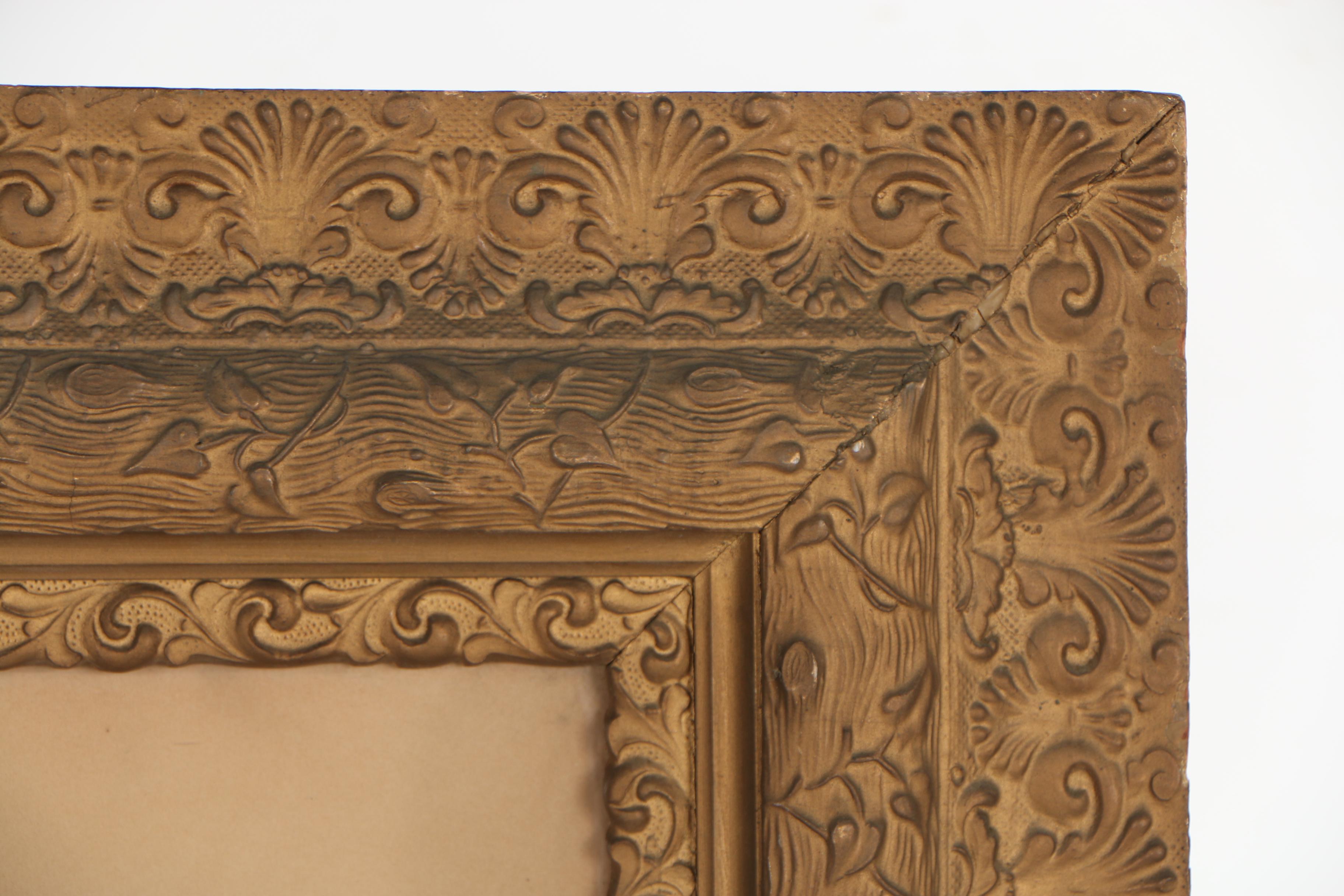 Antique Crayon Enlargement Portrait