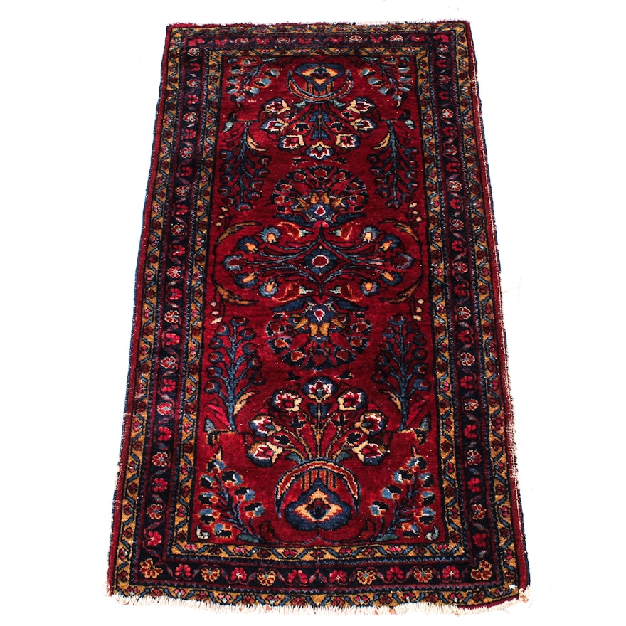 Persian Lilihan Rug, circa 1920