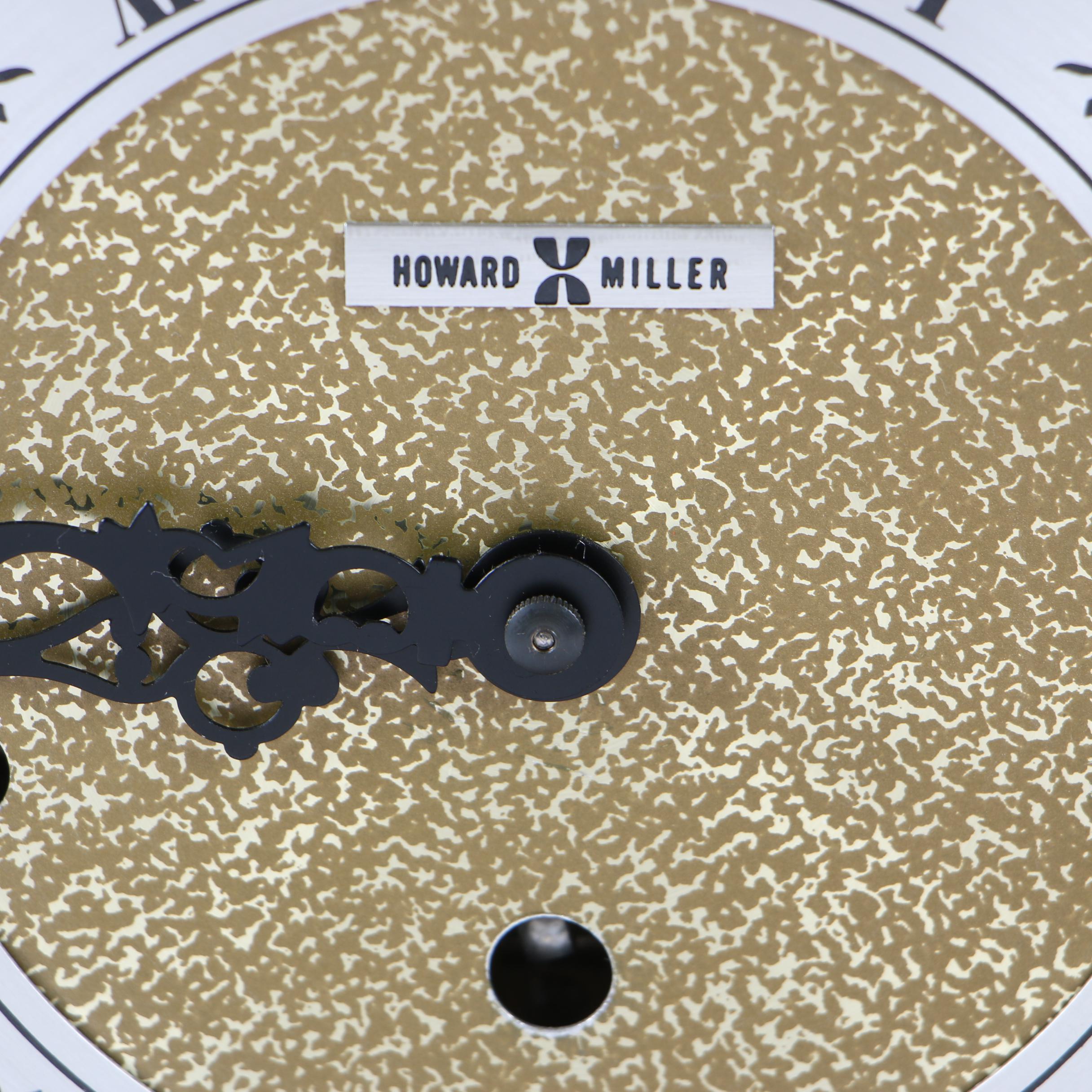 Howard Miller Thomas Tompion Cherry Finished Carriage Mantel Clock