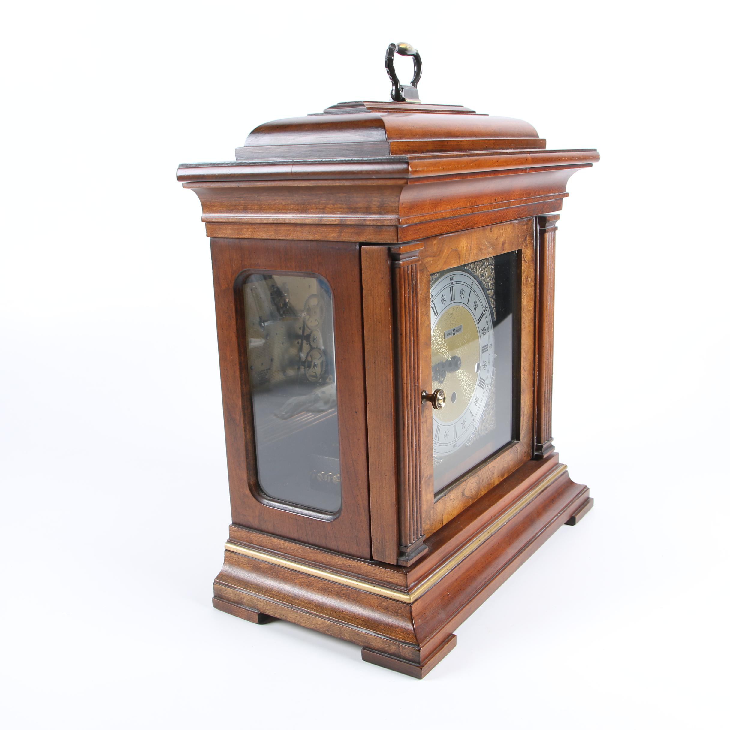 Howard Miller Thomas Tompion Cherry Finished Carriage Mantel Clock