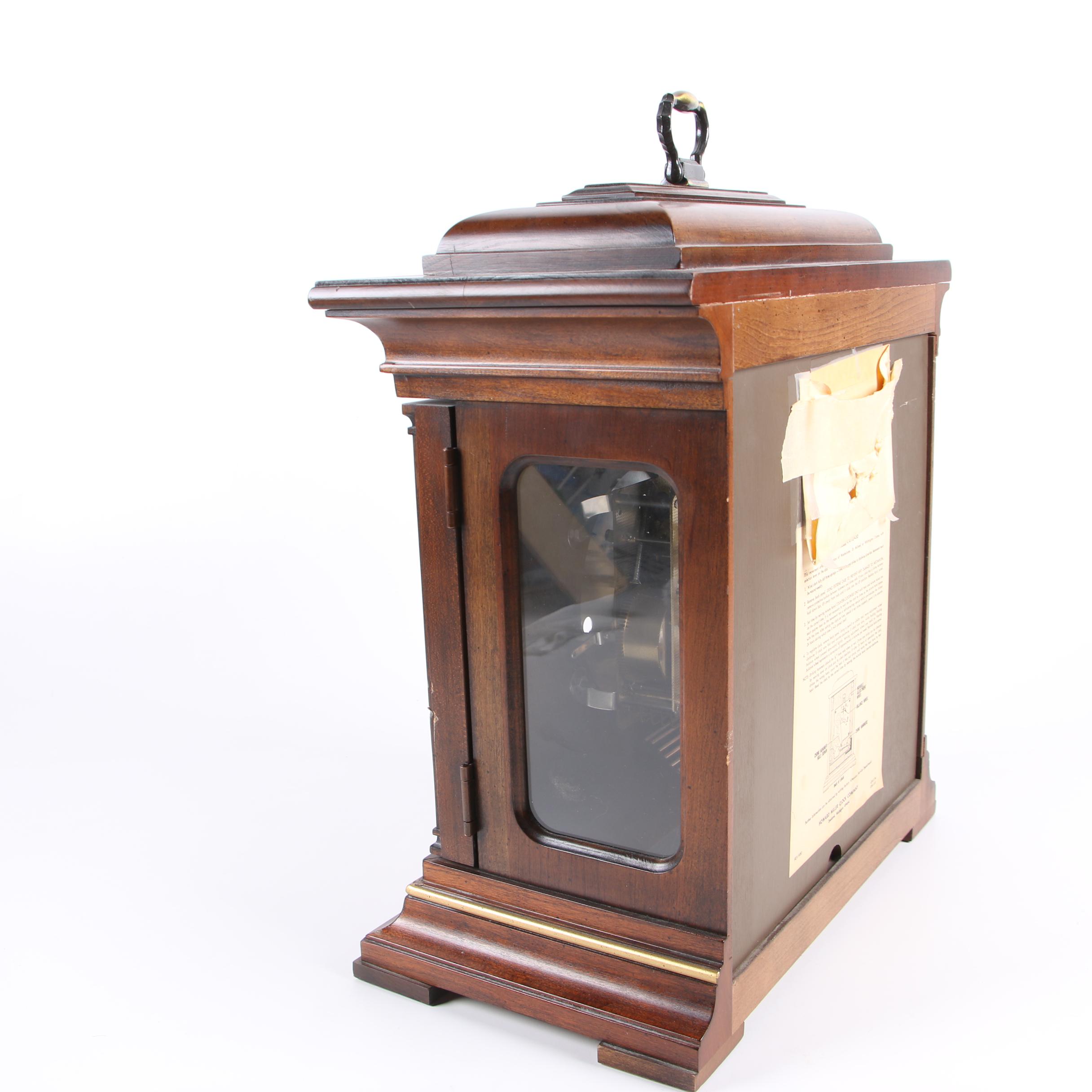 Howard Miller Thomas Tompion Cherry Finished Carriage Mantel Clock