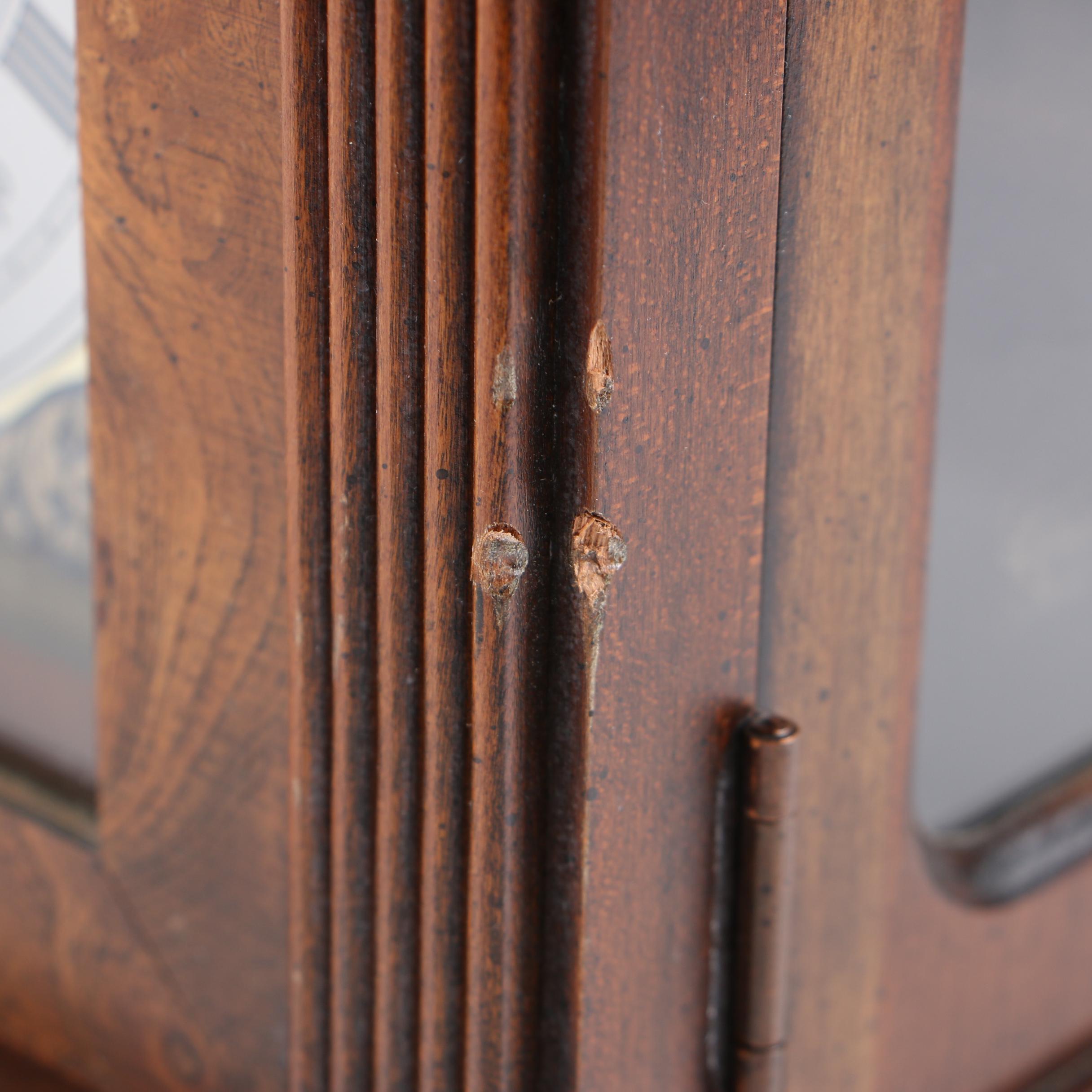 Howard Miller Thomas Tompion Cherry Finished Carriage Mantel Clock