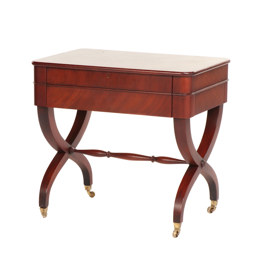 Ralph Lauren "Barlow" Mahogany Side Table, 21st Century