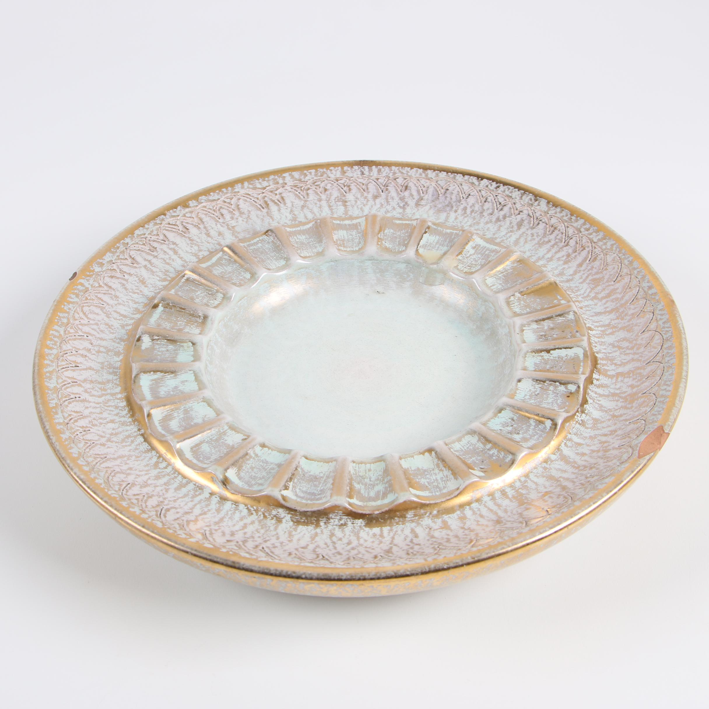 Stangl Pottery Ashtray with Terracotta Pitcher and Oversize Beer Stein