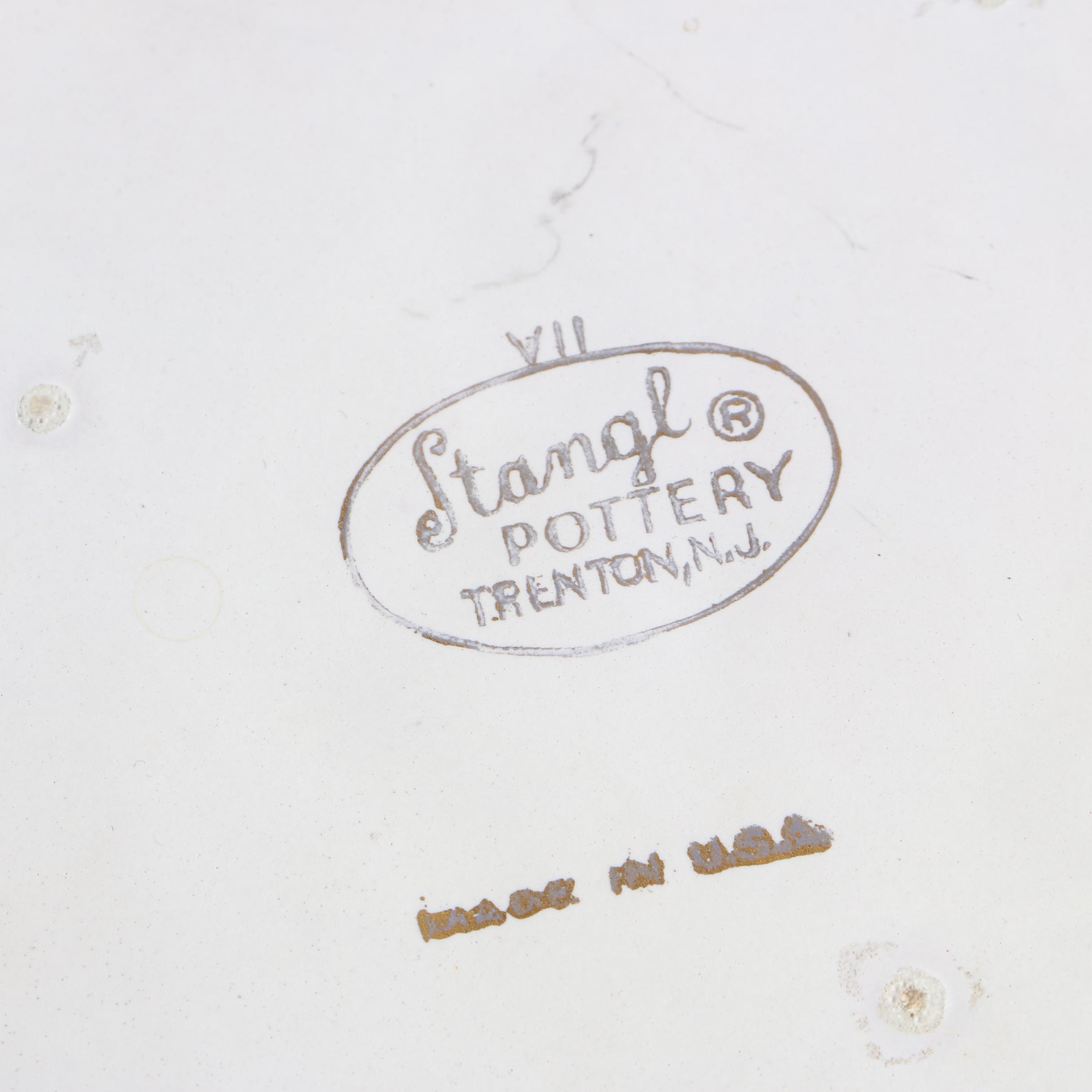 Stangl Pottery Ashtray with Terracotta Pitcher and Oversize Beer Stein