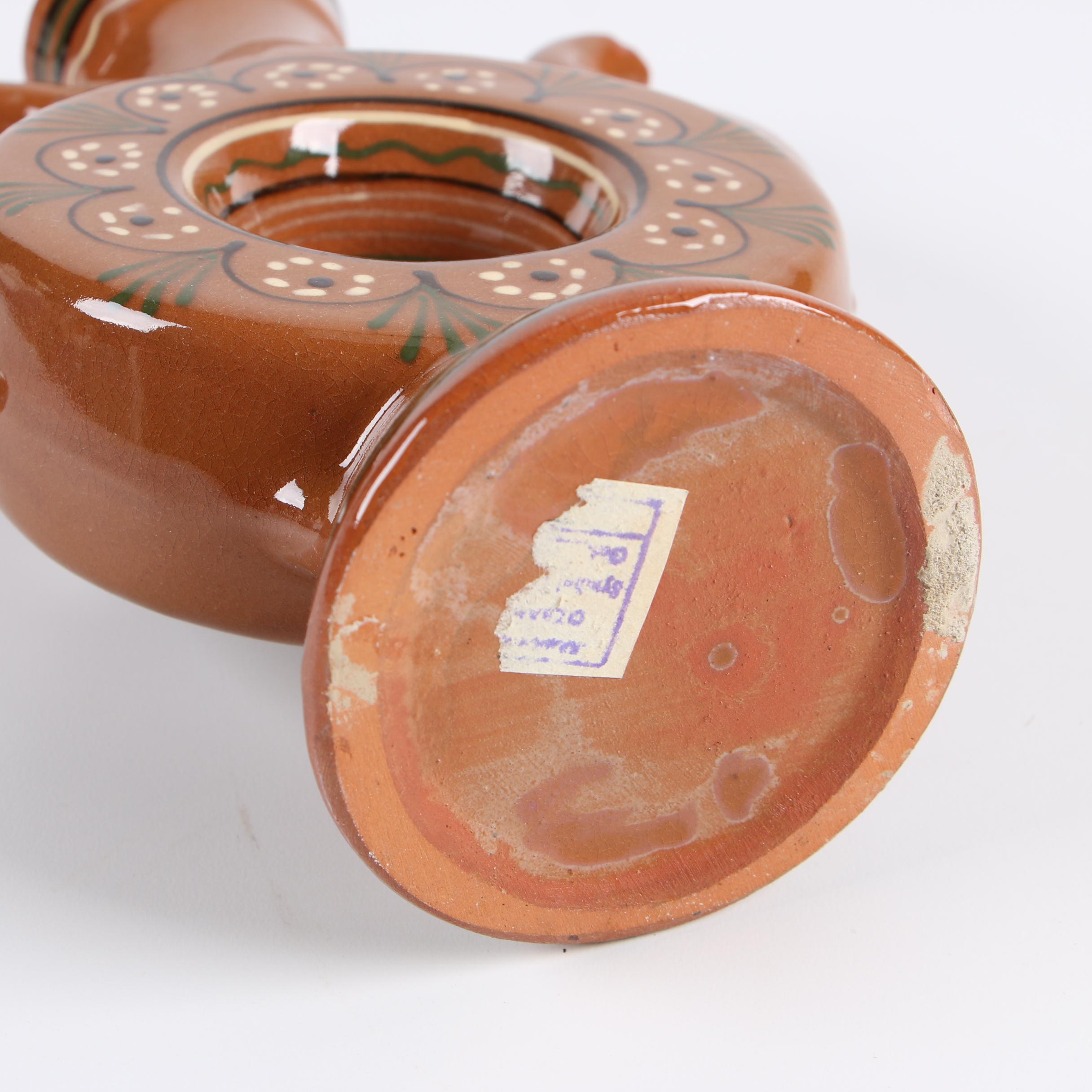 Stangl Pottery Ashtray with Terracotta Pitcher and Oversize Beer Stein