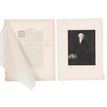 White House Gallery Photogravure and Biography of Martin Van Buren