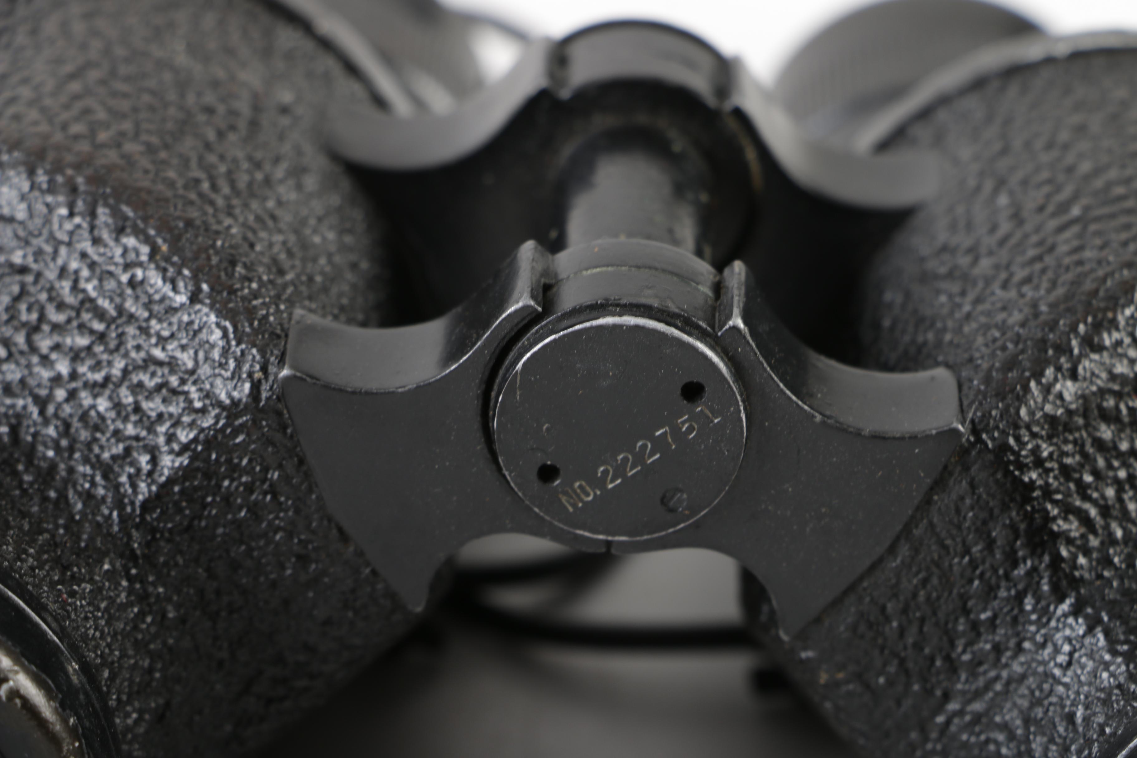 Nash-Kelvinator World War II Era M3 Binoculars with Swift Binoculars and Case