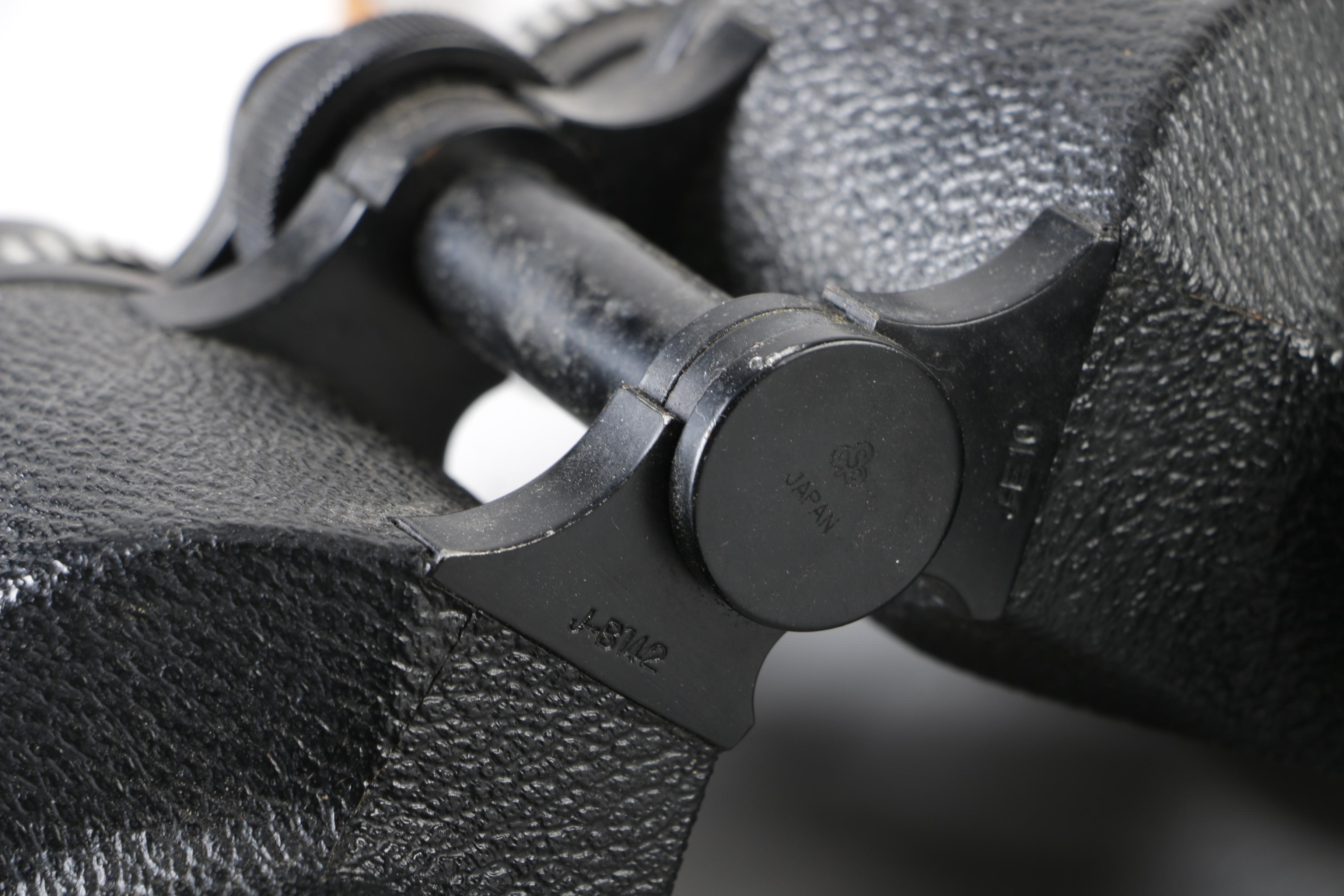 Nash-Kelvinator World War II Era M3 Binoculars with Swift Binoculars and Case