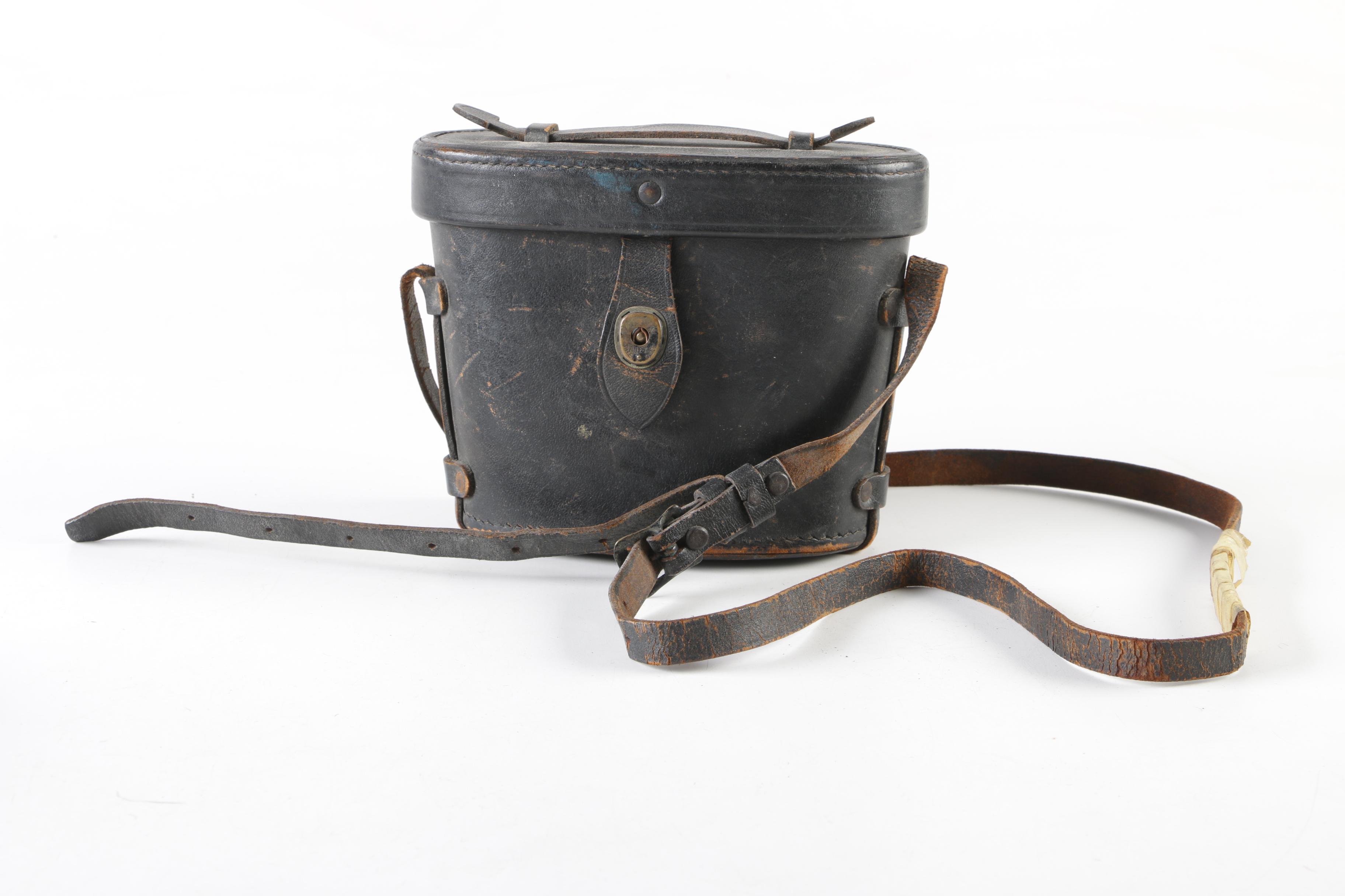 Nash-Kelvinator World War II Era M3 Binoculars with Swift Binoculars and Case