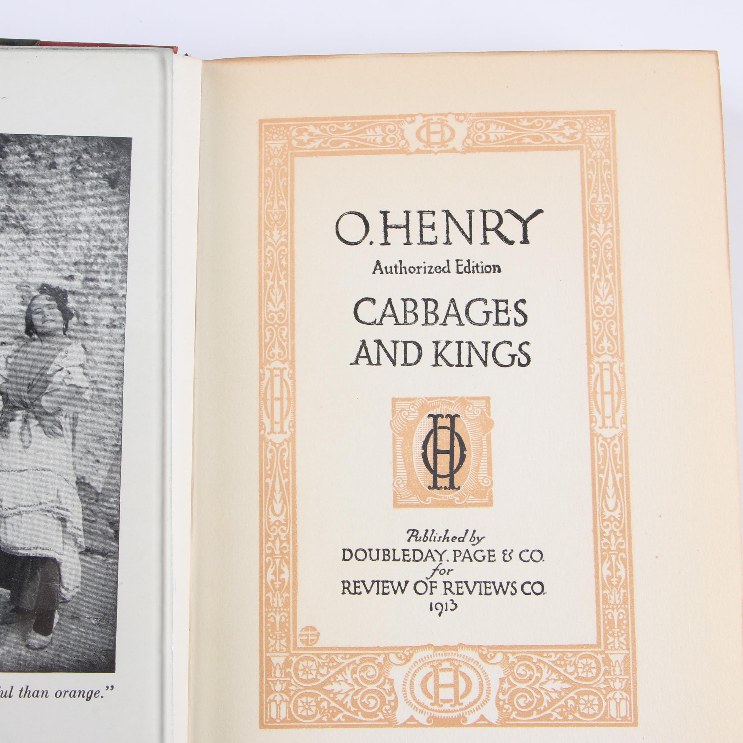 "The Works of O. Henry" Authorized Edition in Twelve Volumes, 1913