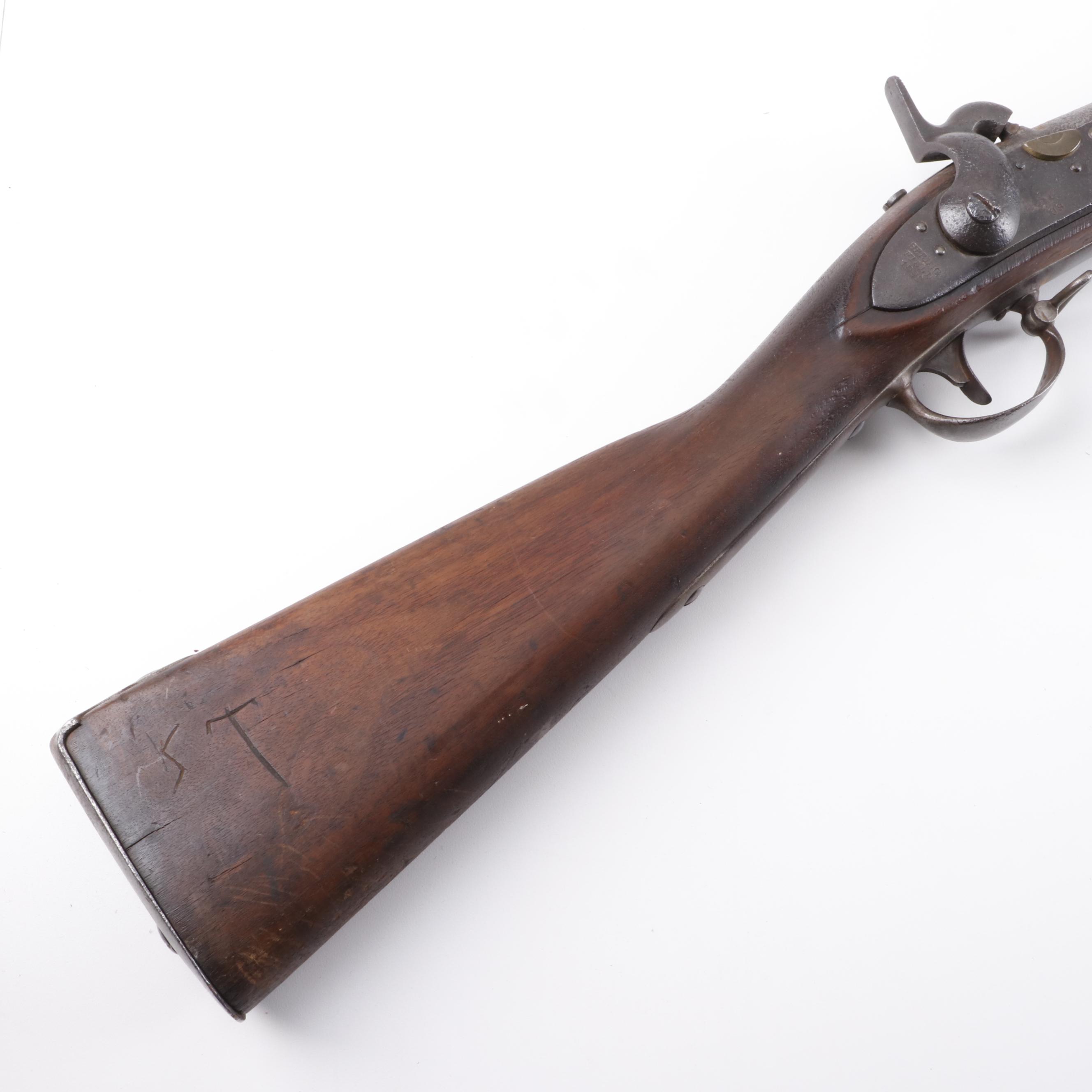 Springfield Model 1816 Type II Musket, Percussion Cap Conversion, Dated 1829