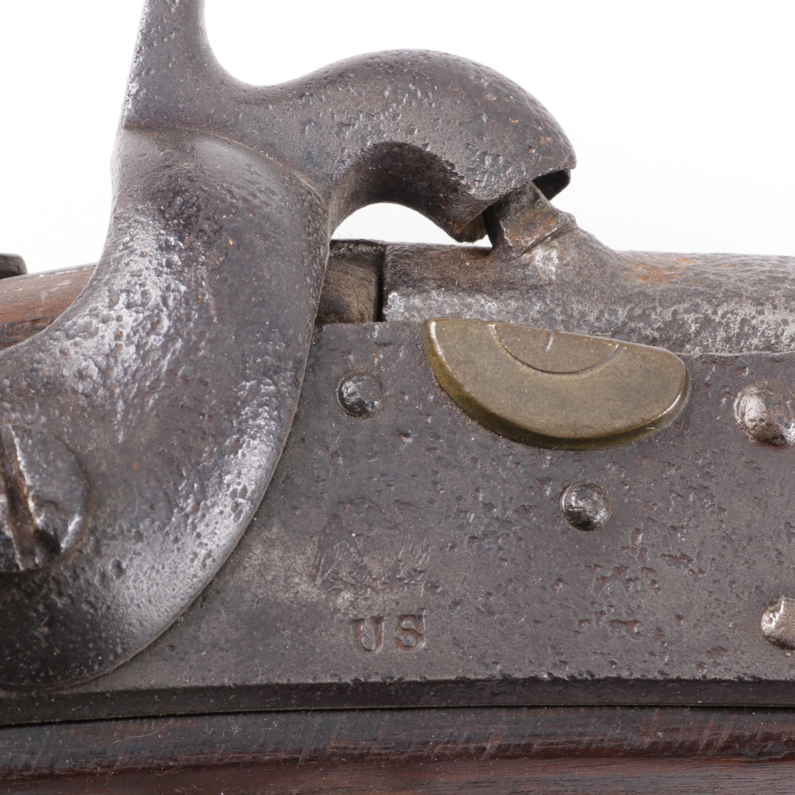 Springfield Model 1816 Type II Musket, Percussion Cap Conversion, Dated 1829