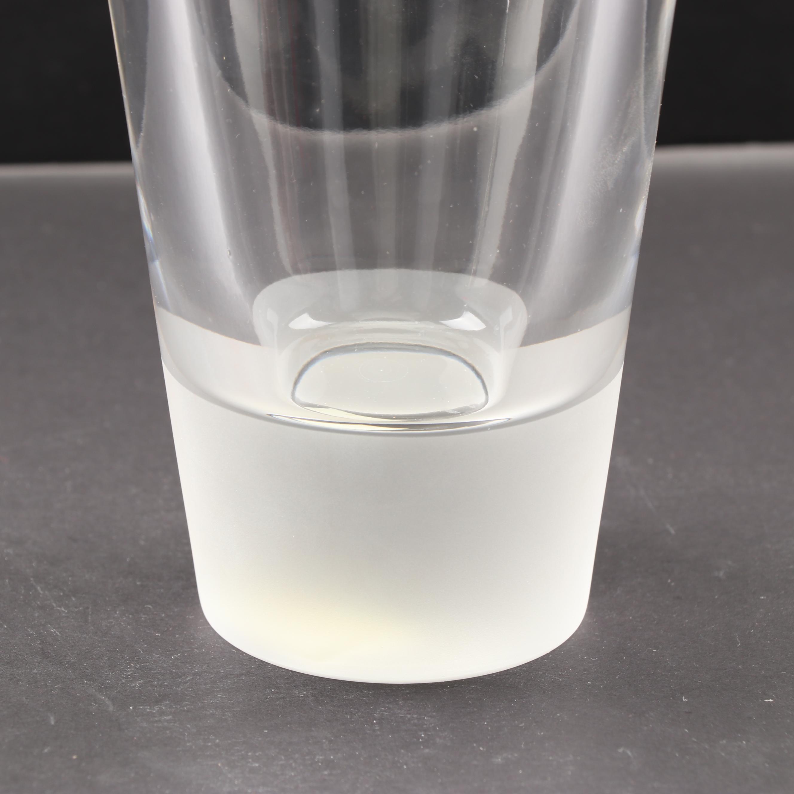 Vera Wang for Wedgwood "Illusion" and "Classic" Crystal Vases