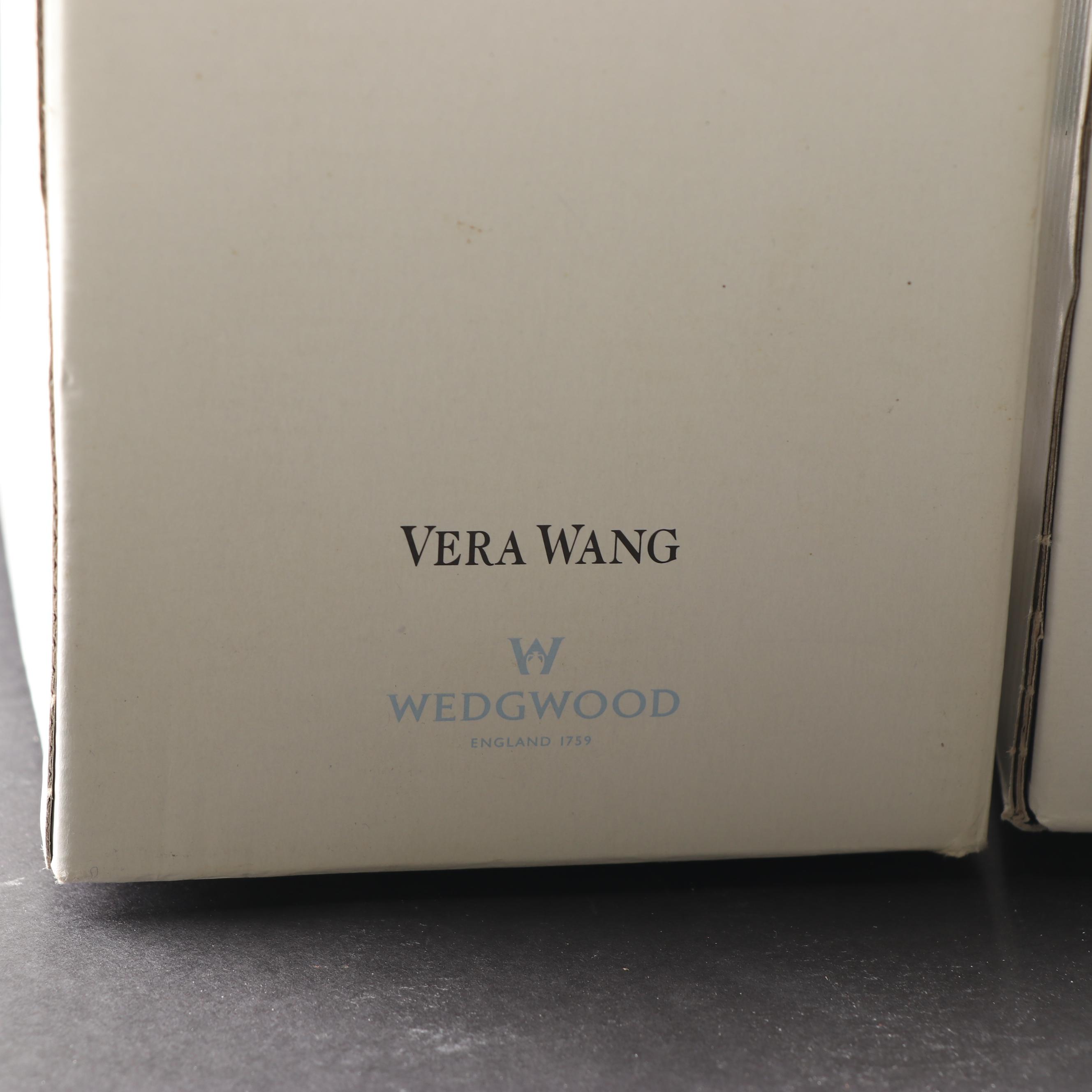 Vera Wang for Wedgwood "Illusion" and "Classic" Crystal Vases
