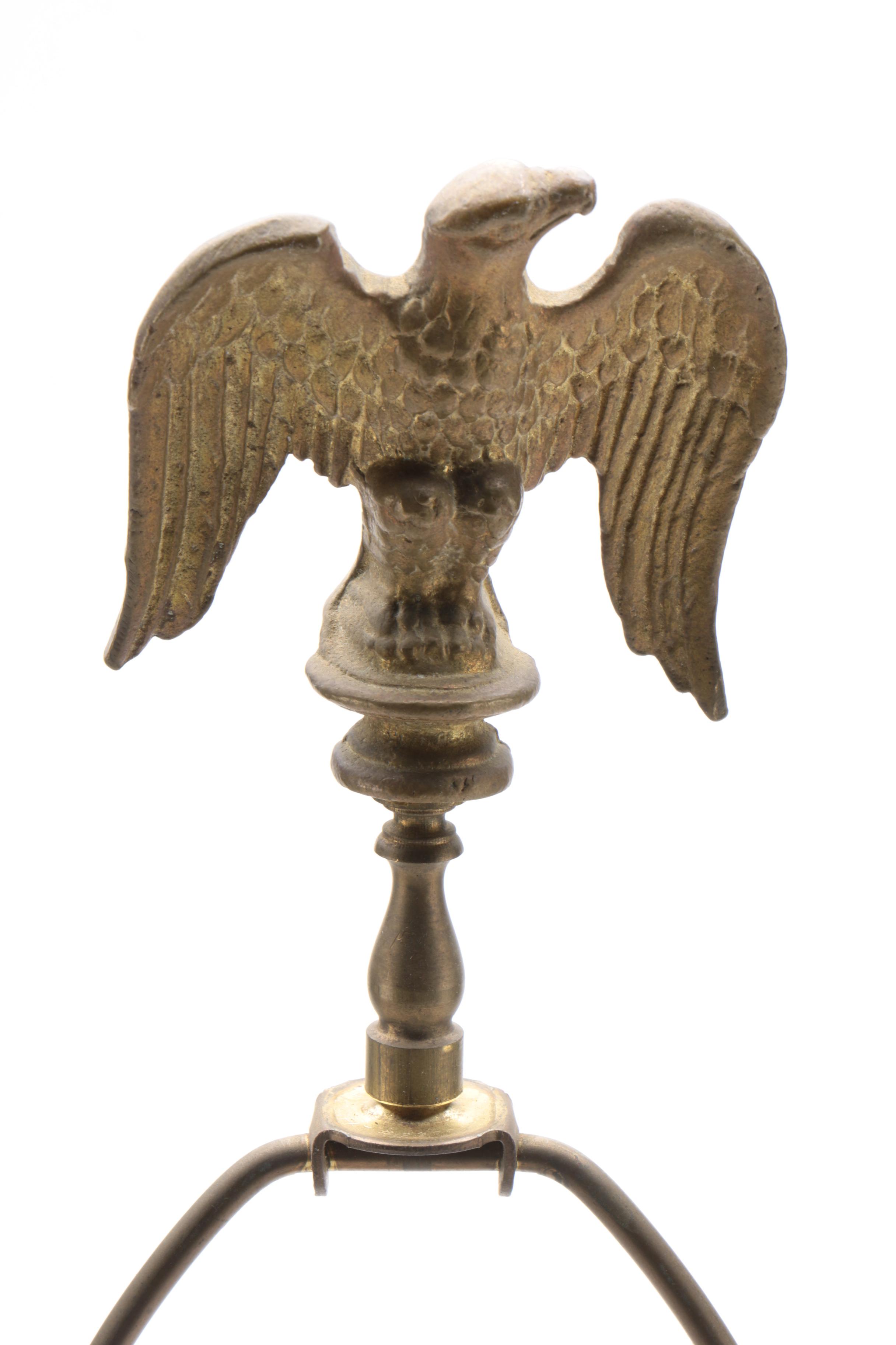 Converted Kreamer Copper Bottom Kettle Table Lamp, Early 20th Century