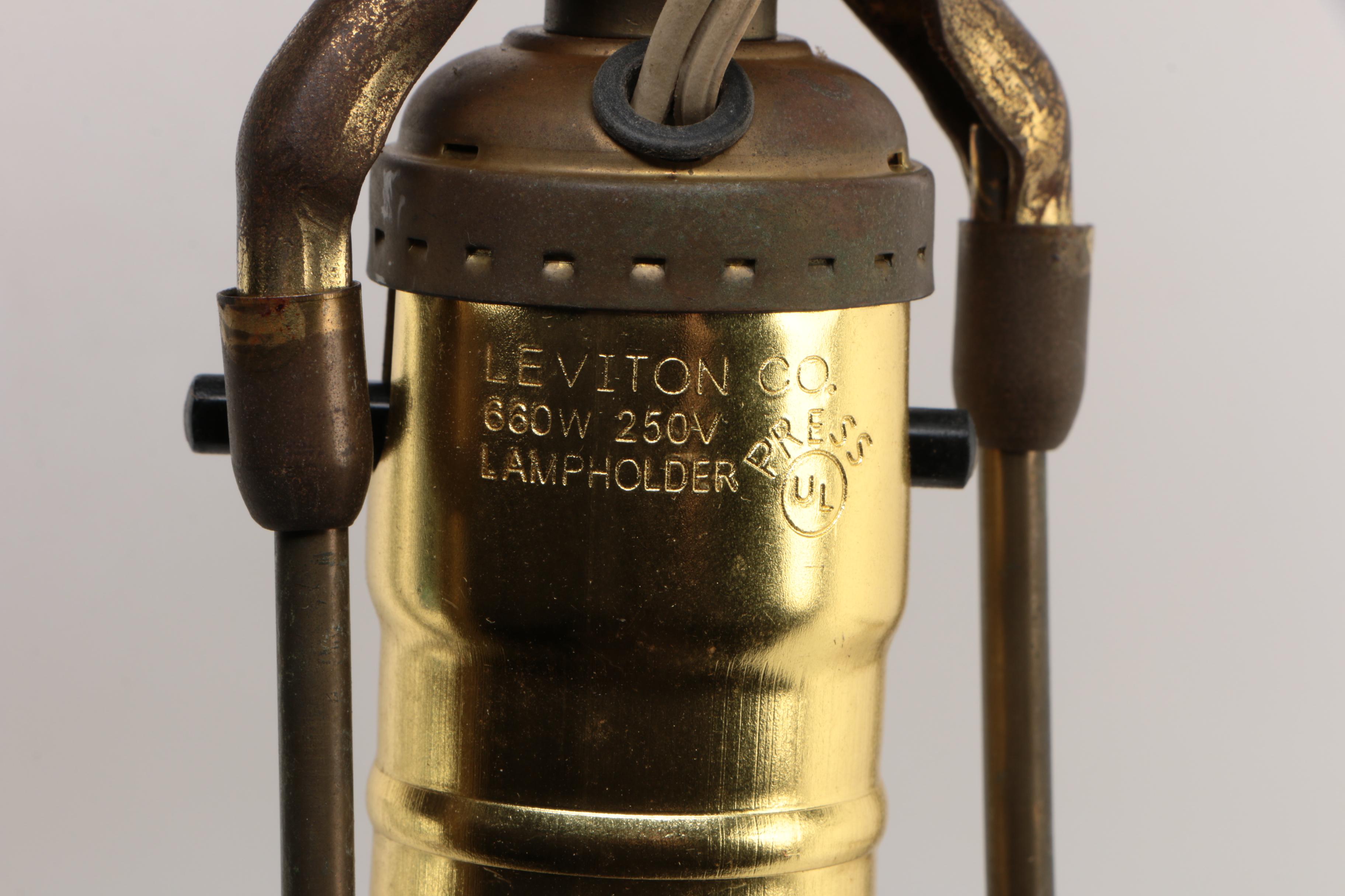 Converted Kreamer Copper Bottom Kettle Table Lamp, Early 20th Century