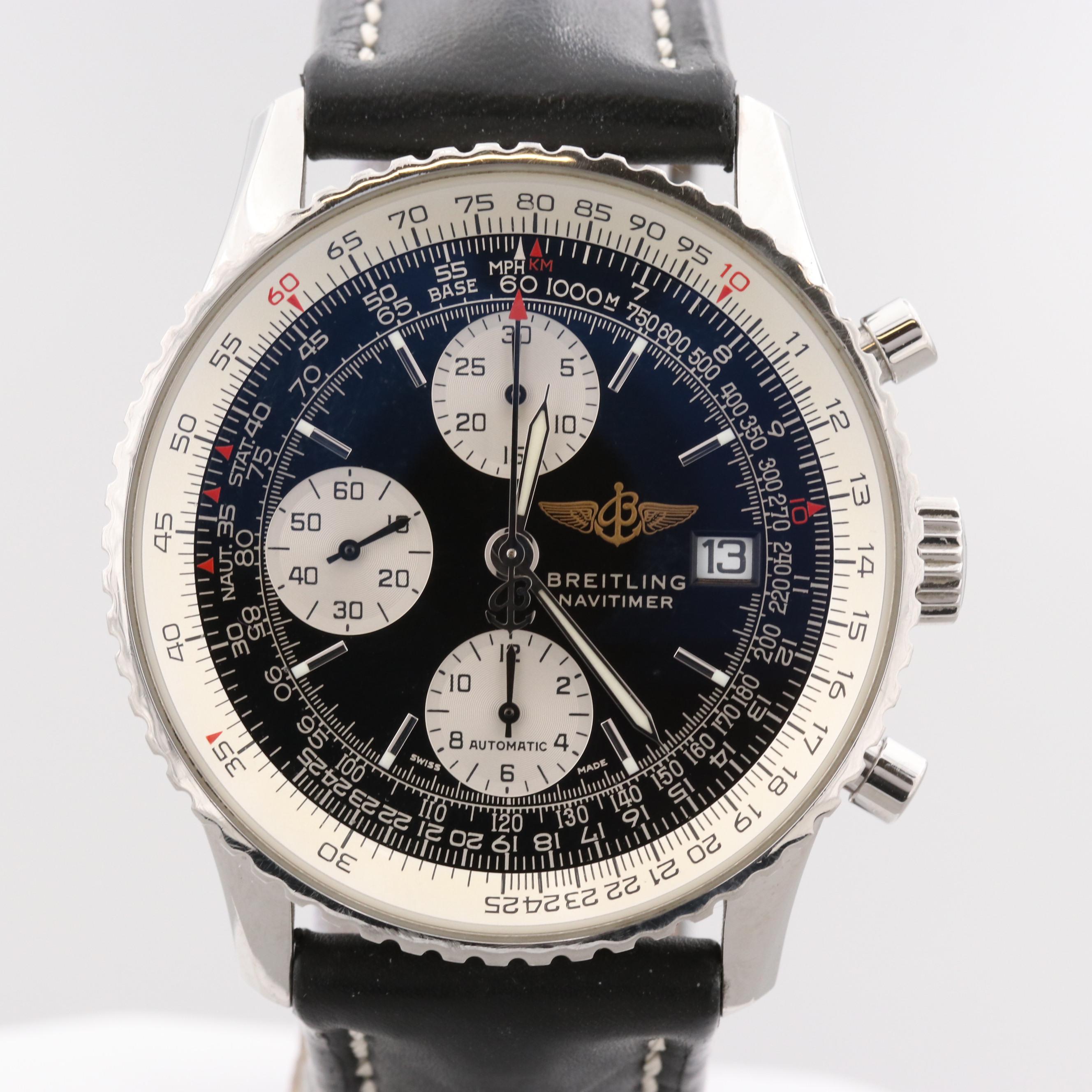 Breitling Old Navitimer II Automatic Chronograph Watch