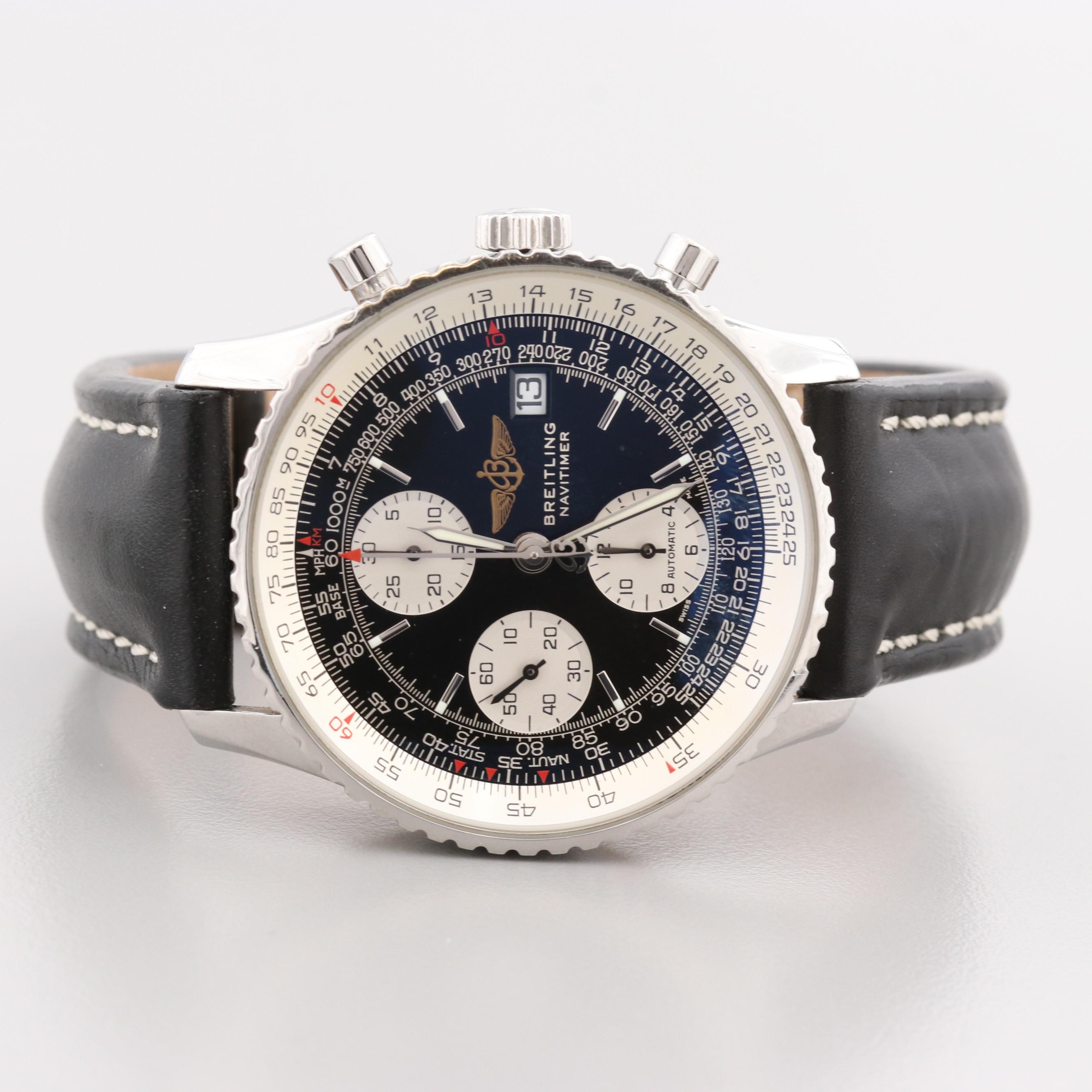 Breitling Old Navitimer II Automatic Chronograph Watch