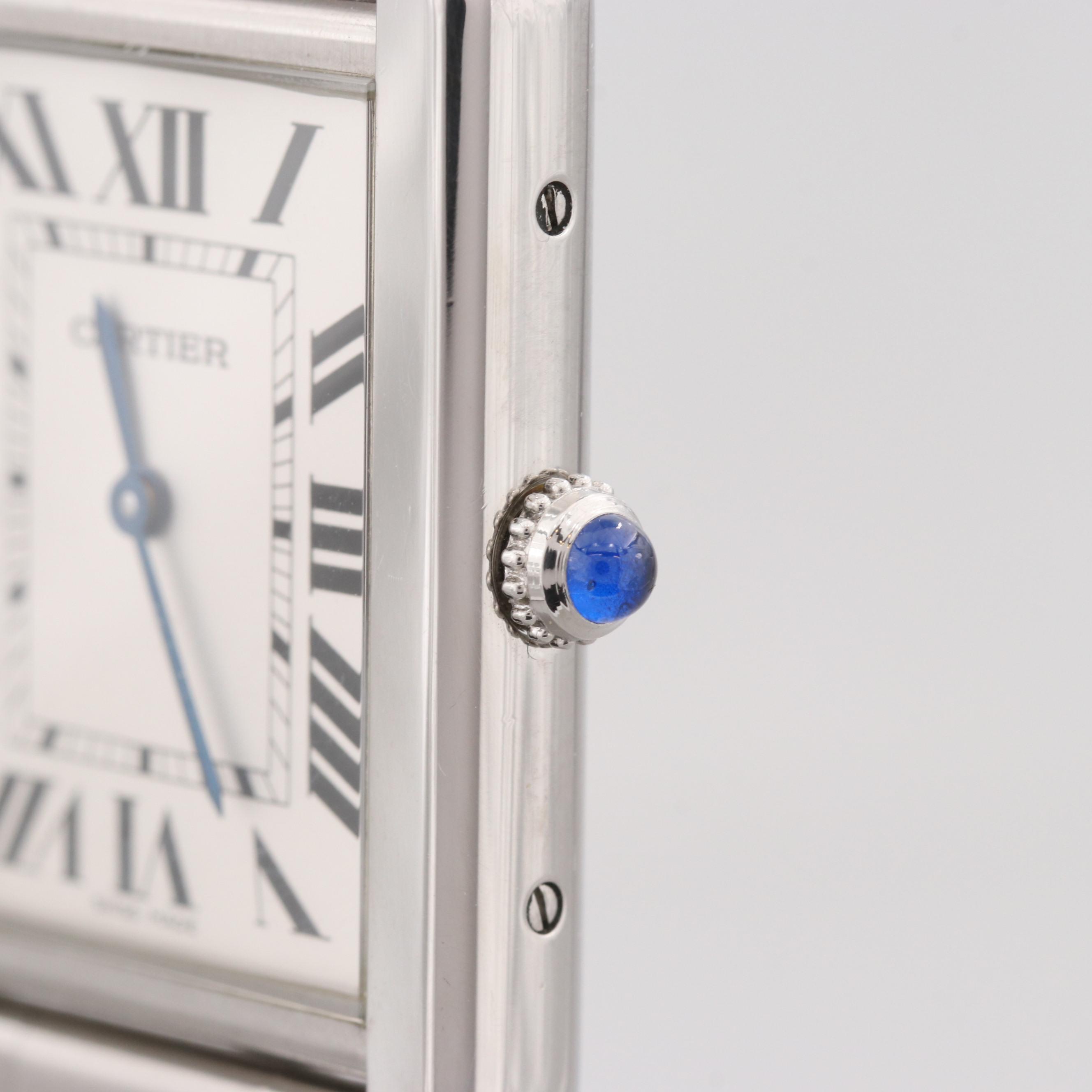 Cartier Tank Solo XL Stainless Steel Quartz Watch