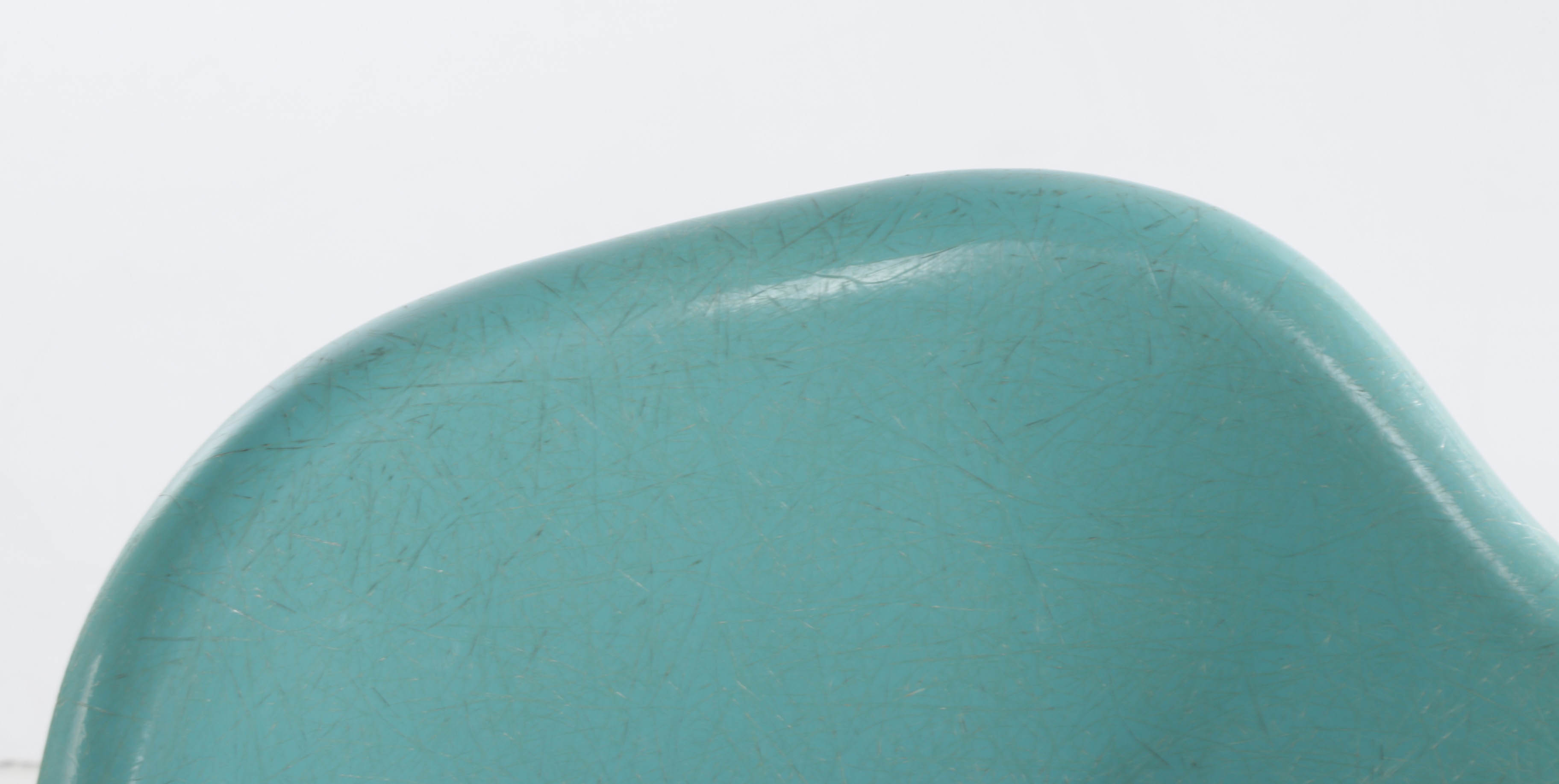 Eames Style Fiberglass Shell Chair, Mid-20th Century