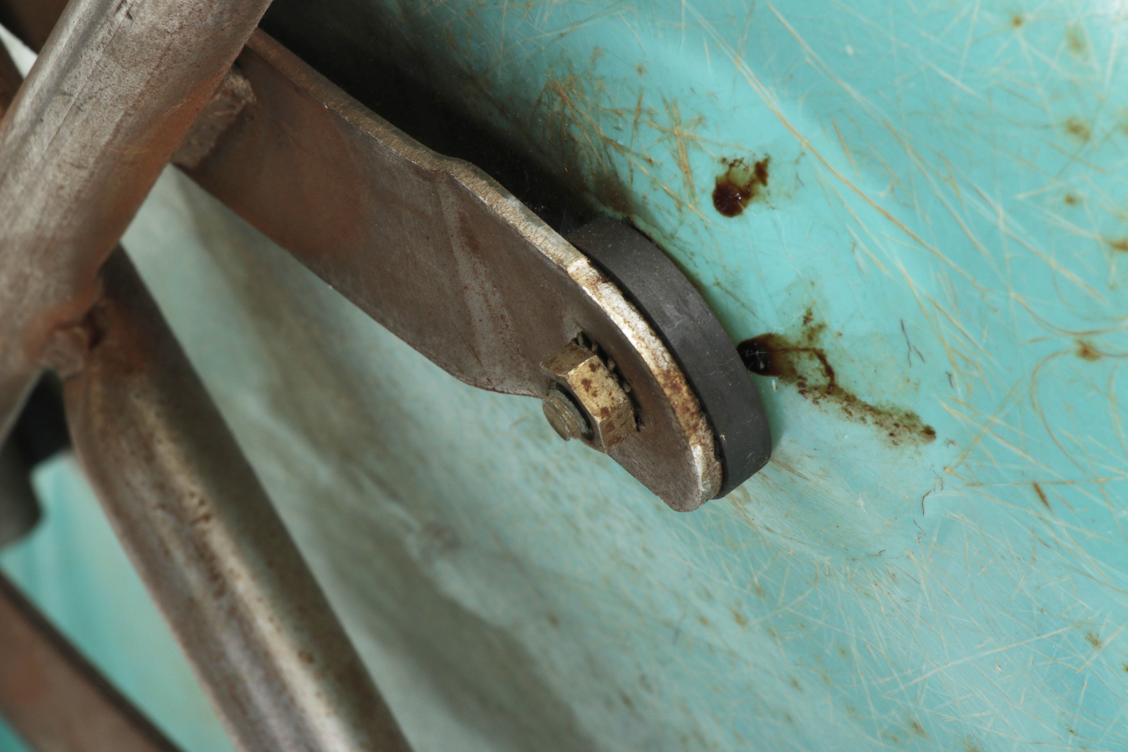 Eames Style Fiberglass Shell Chair, Mid-20th Century