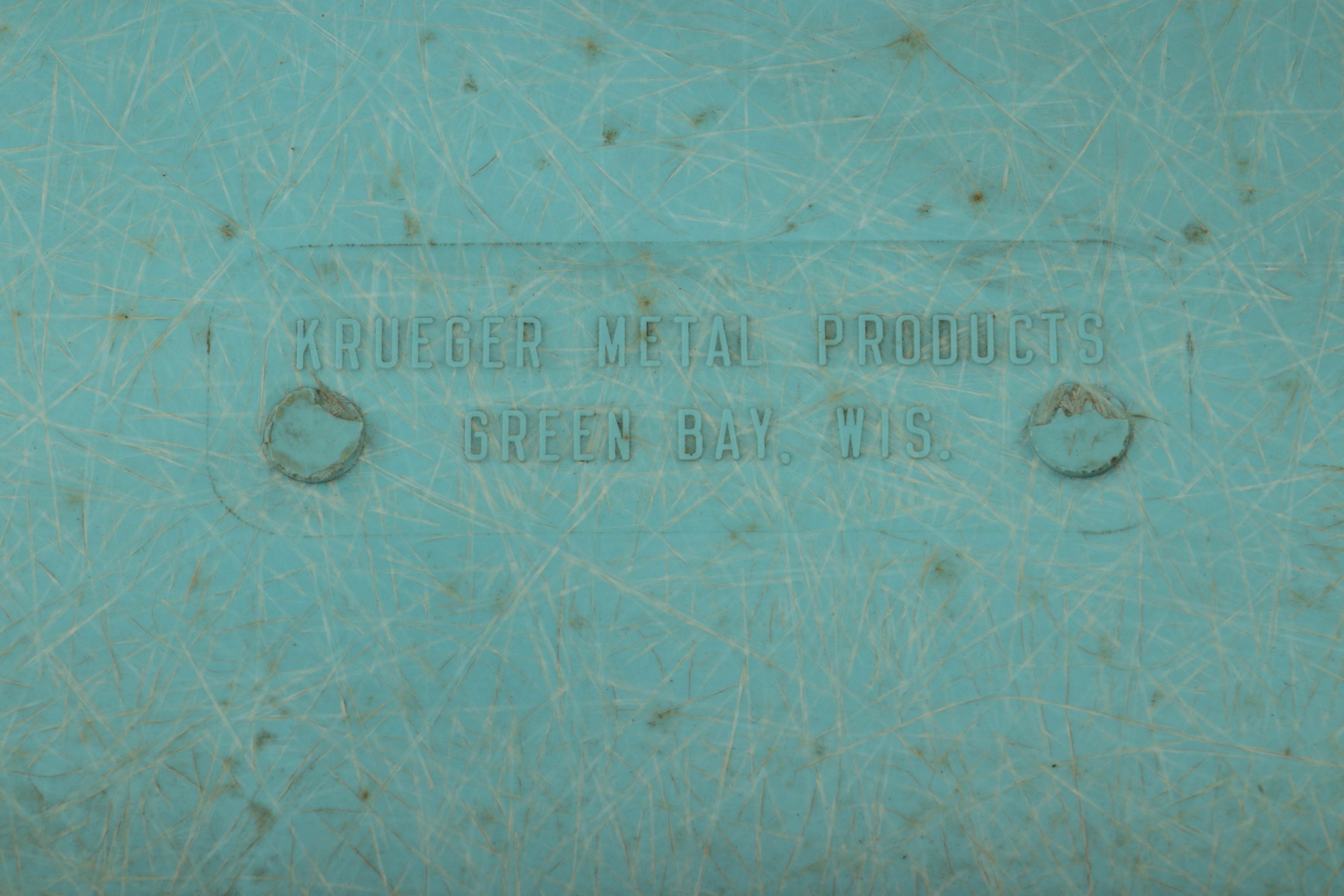 Eames Style Fiberglass Shell Chair, Mid-20th Century