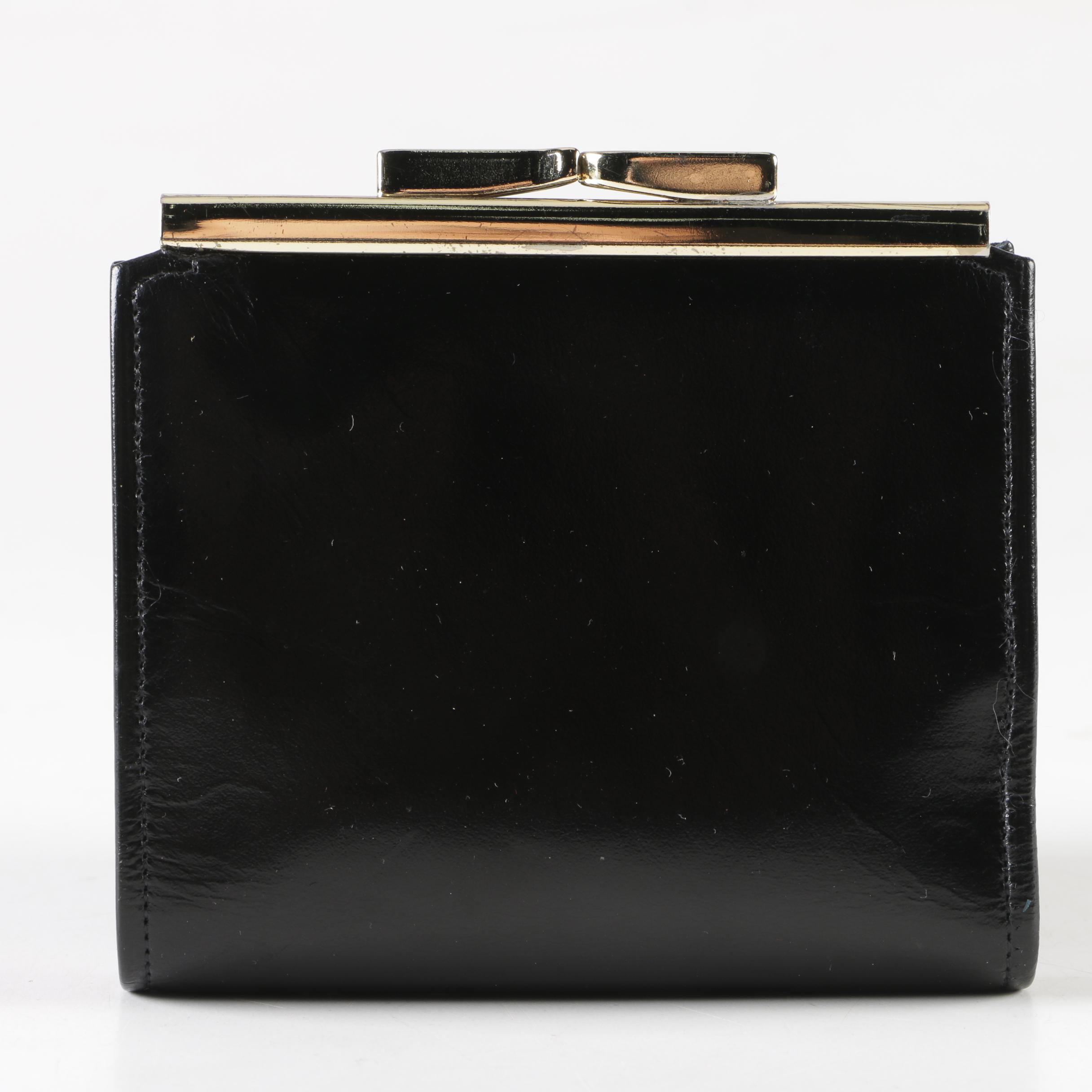 Pierre Cardin for Prince Gardner Leather Wallet and Key Holder, 1970s Vintage