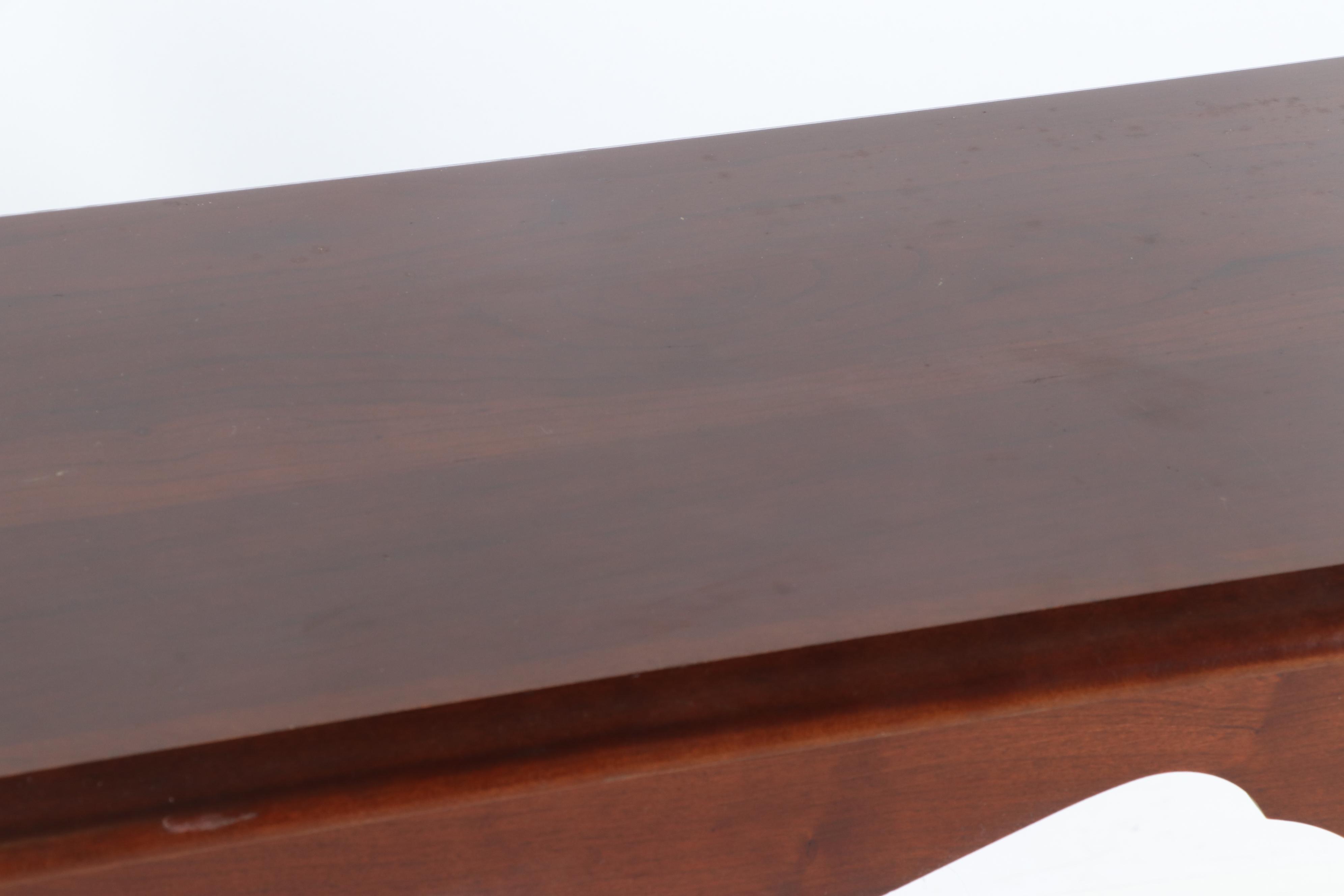 Queen Anne Style Sofa Table, 21st Century