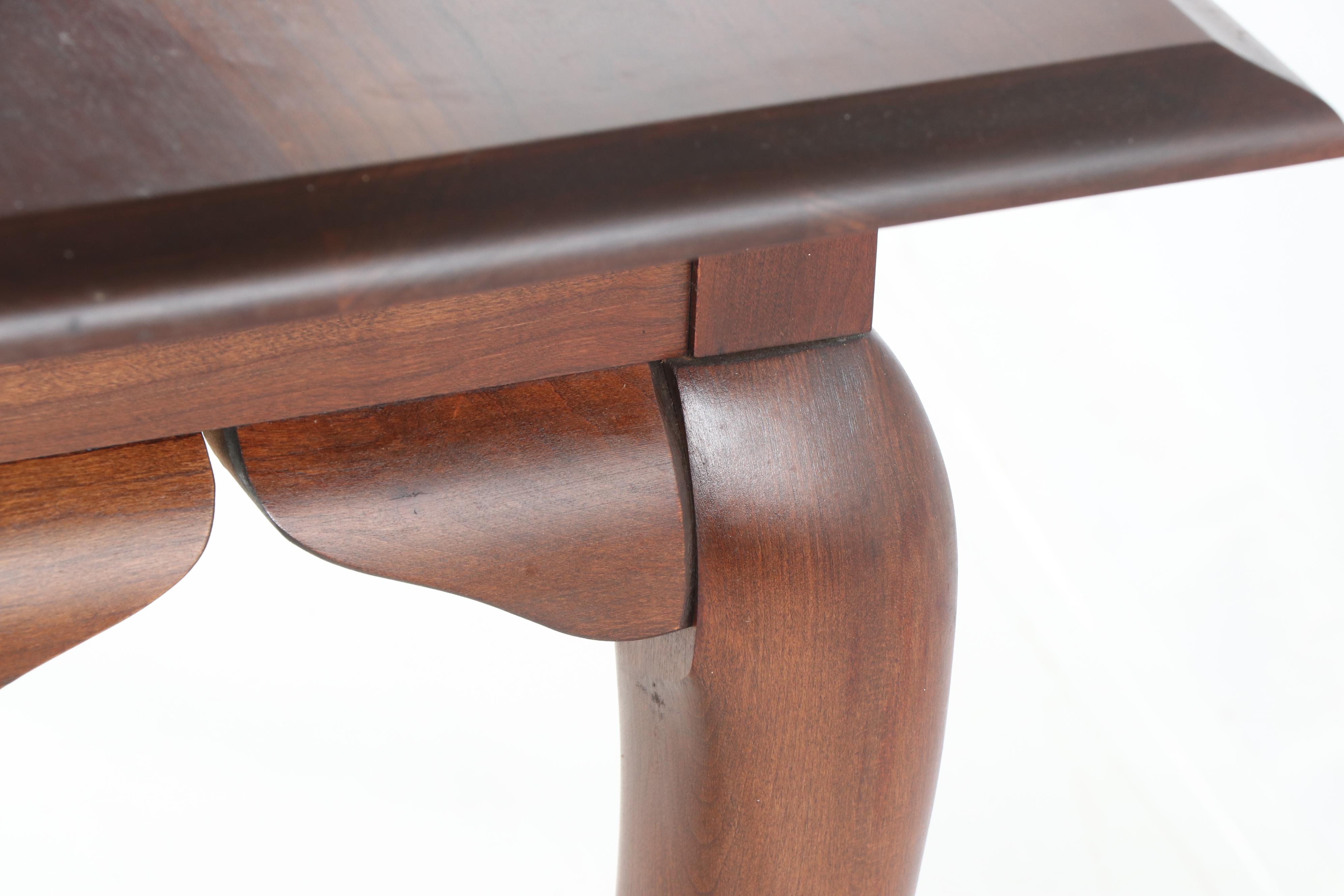 Queen Anne Style Sofa Table, 21st Century