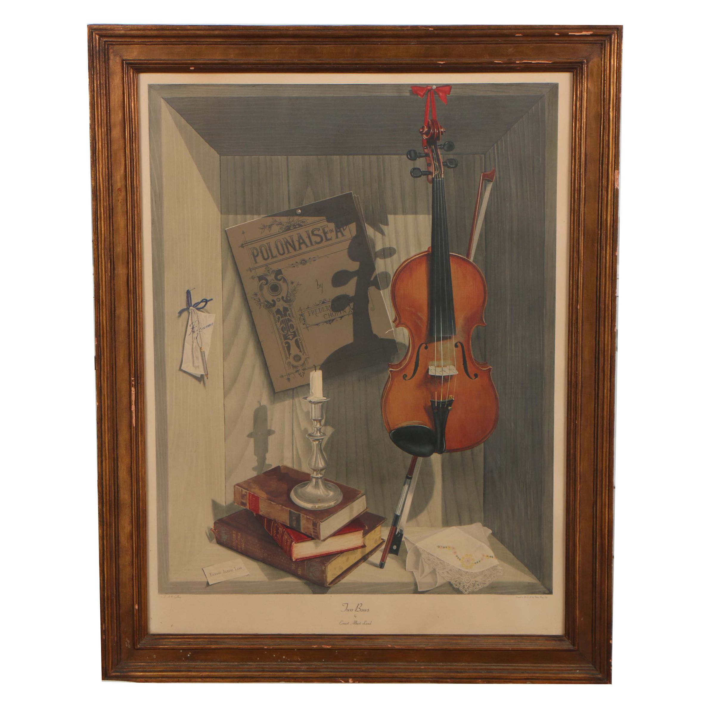 Photogravure after Ernest Albert Land "Two Bows"