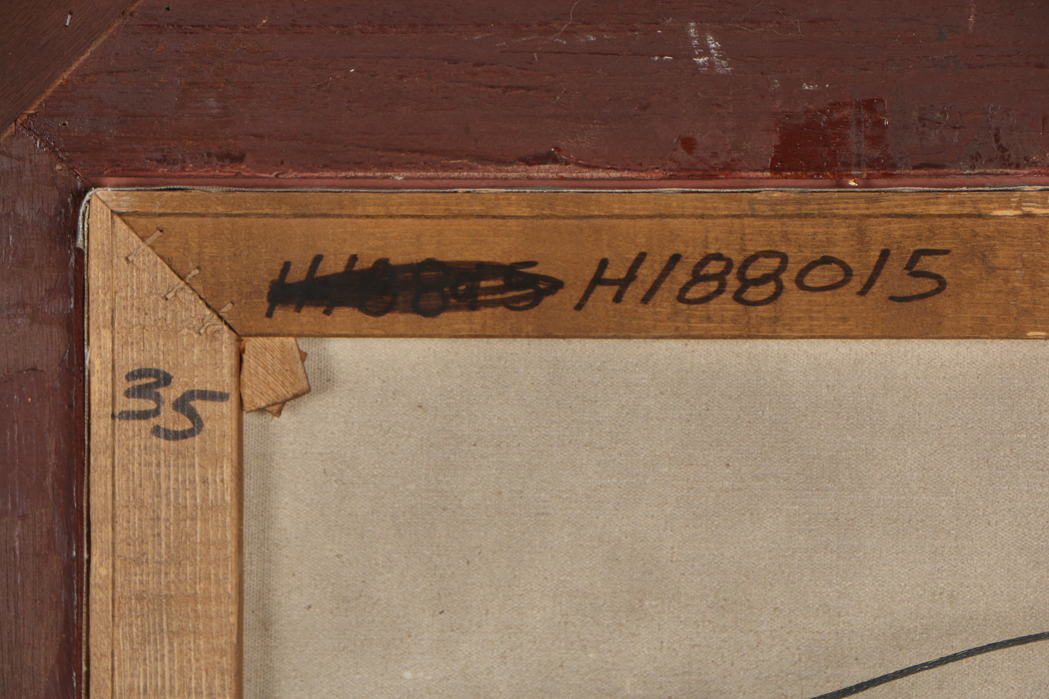 R. Wilson Oil Painting of Pastoral Landscape