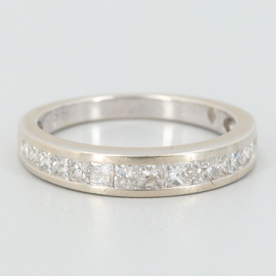 14K White Gold Diamond Ring