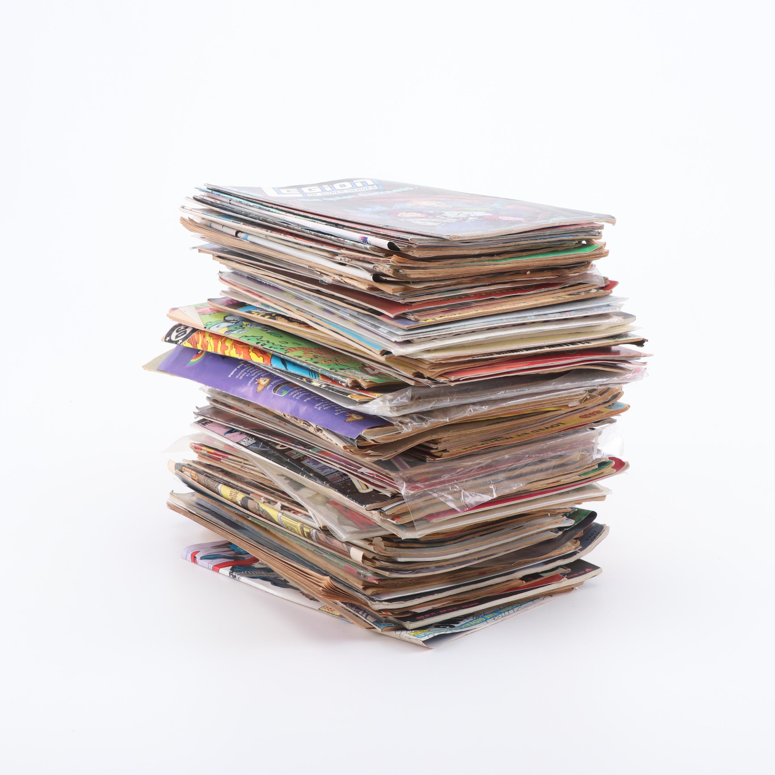 Modern and Bronze Age Comic Books Including "El Diablo" and "Chip 'N' Dale"