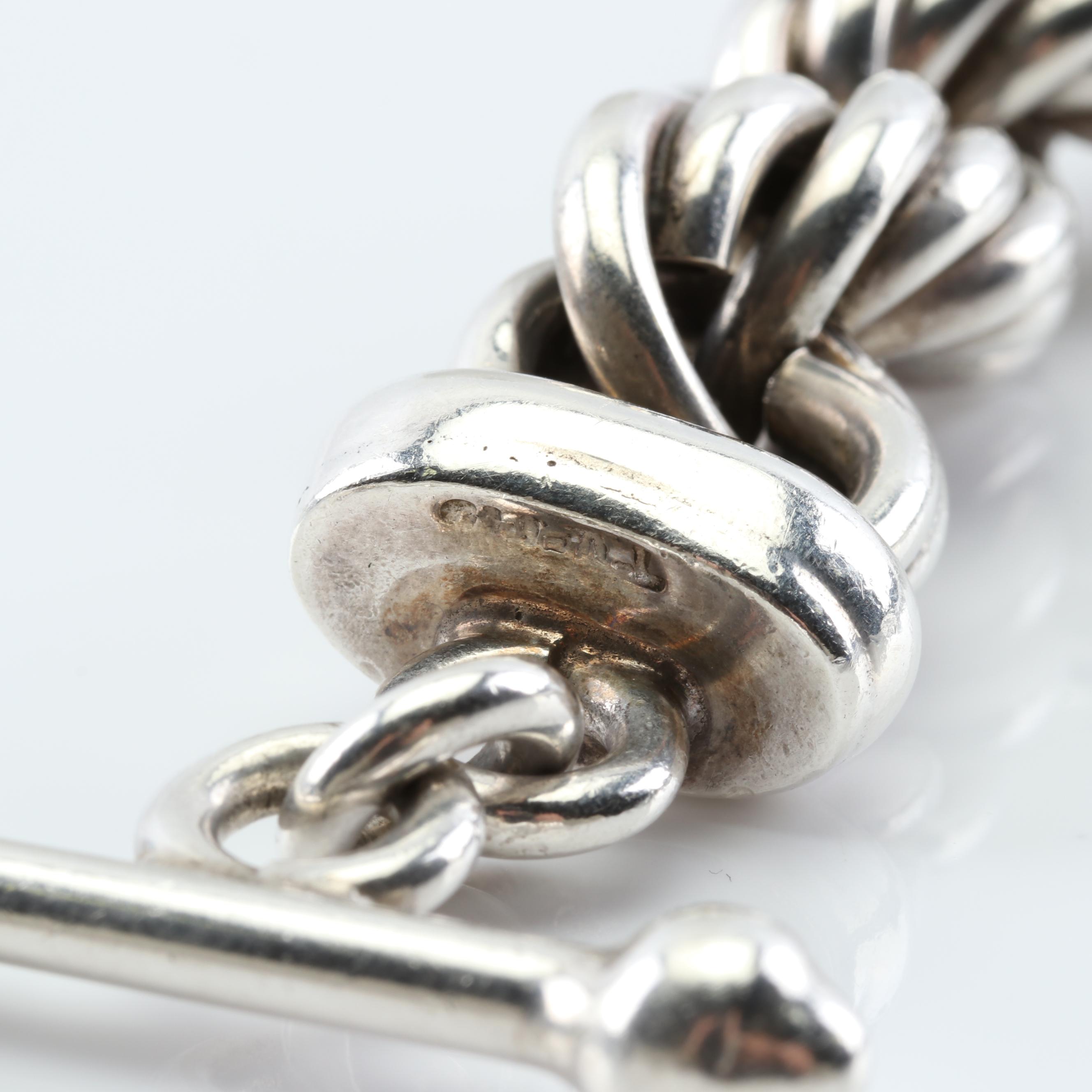 Sterling Silver Rope Bracelet